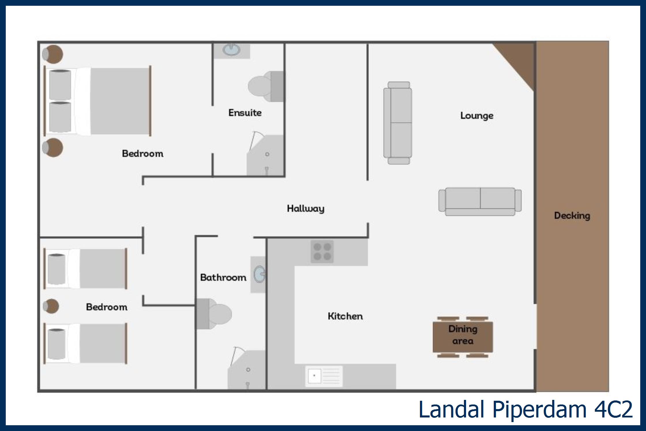 Chalet - Rainbow Lodge 4C2 at Piperdam