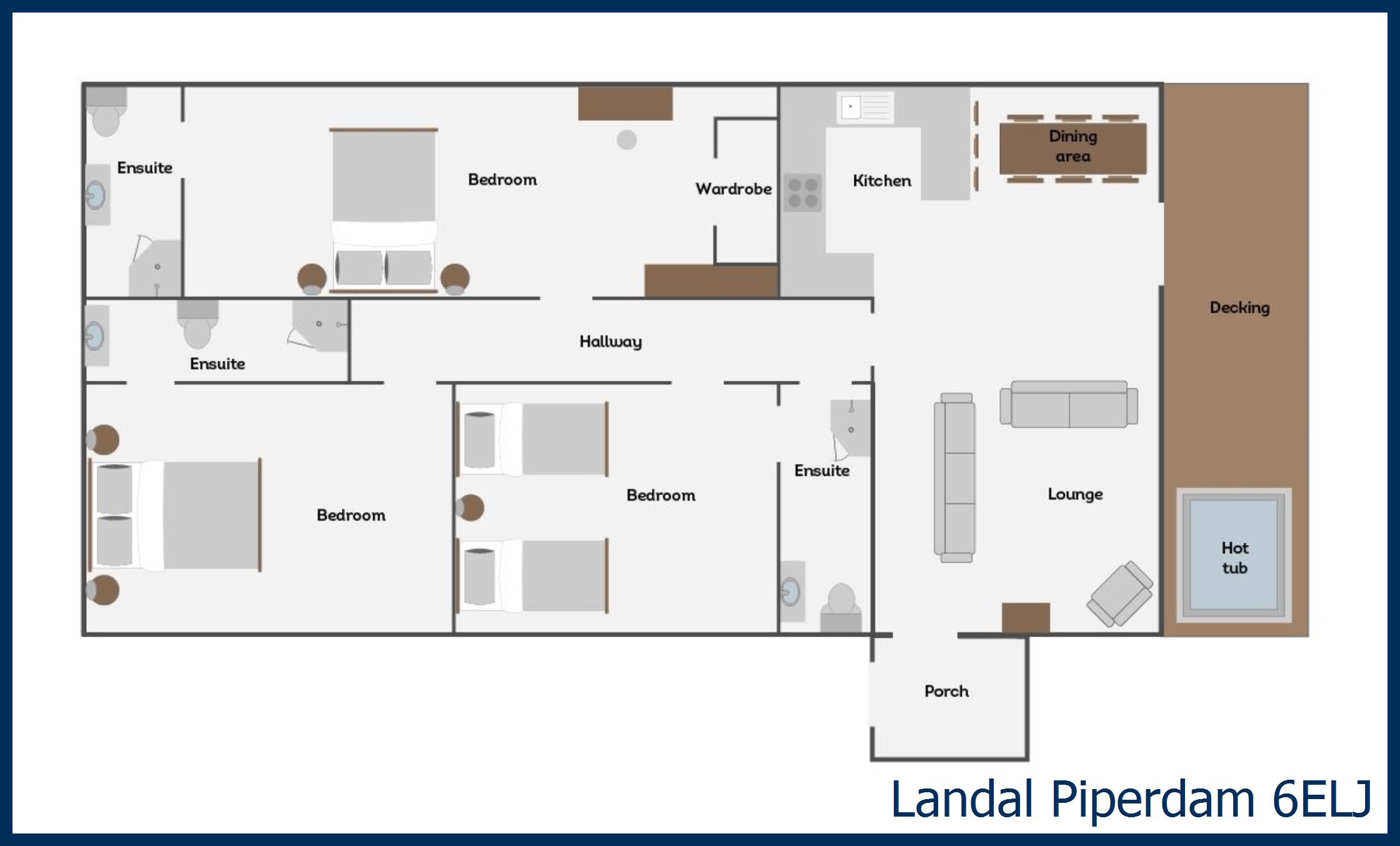 Chalet - Galbraith Premier Spa 6ELJ at Piperdam