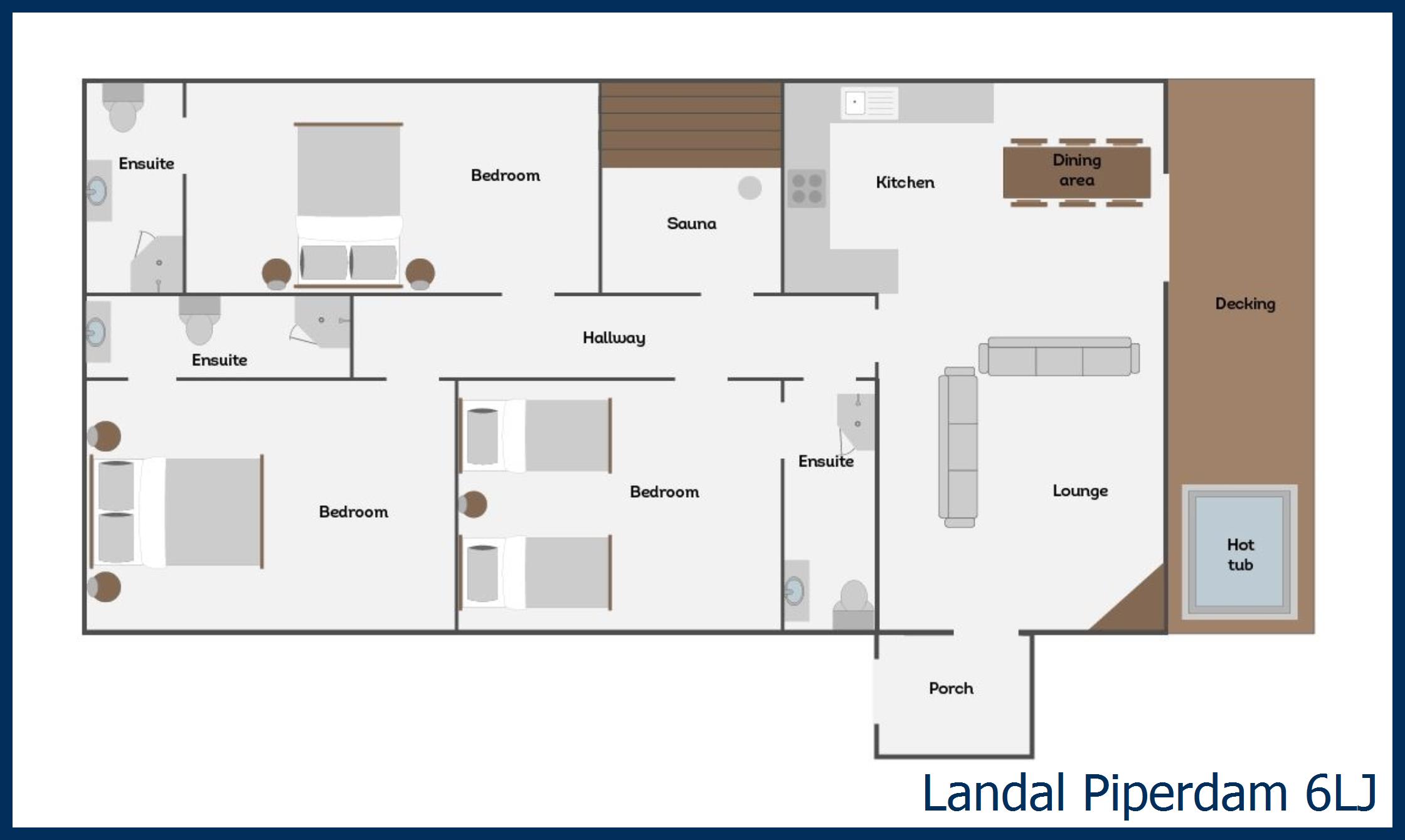Chalet - Osprey Spa Plus 6lj at Piperdam