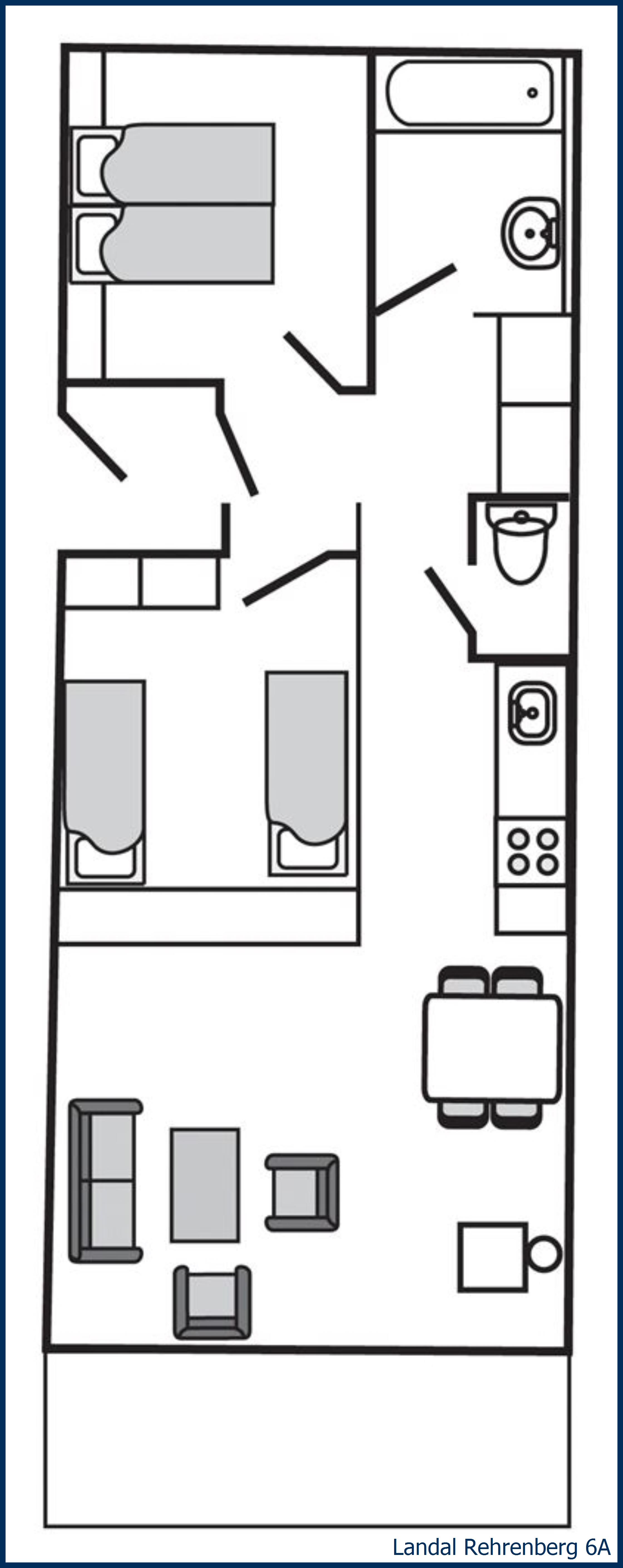 Apartment 6A at Rehrenberg