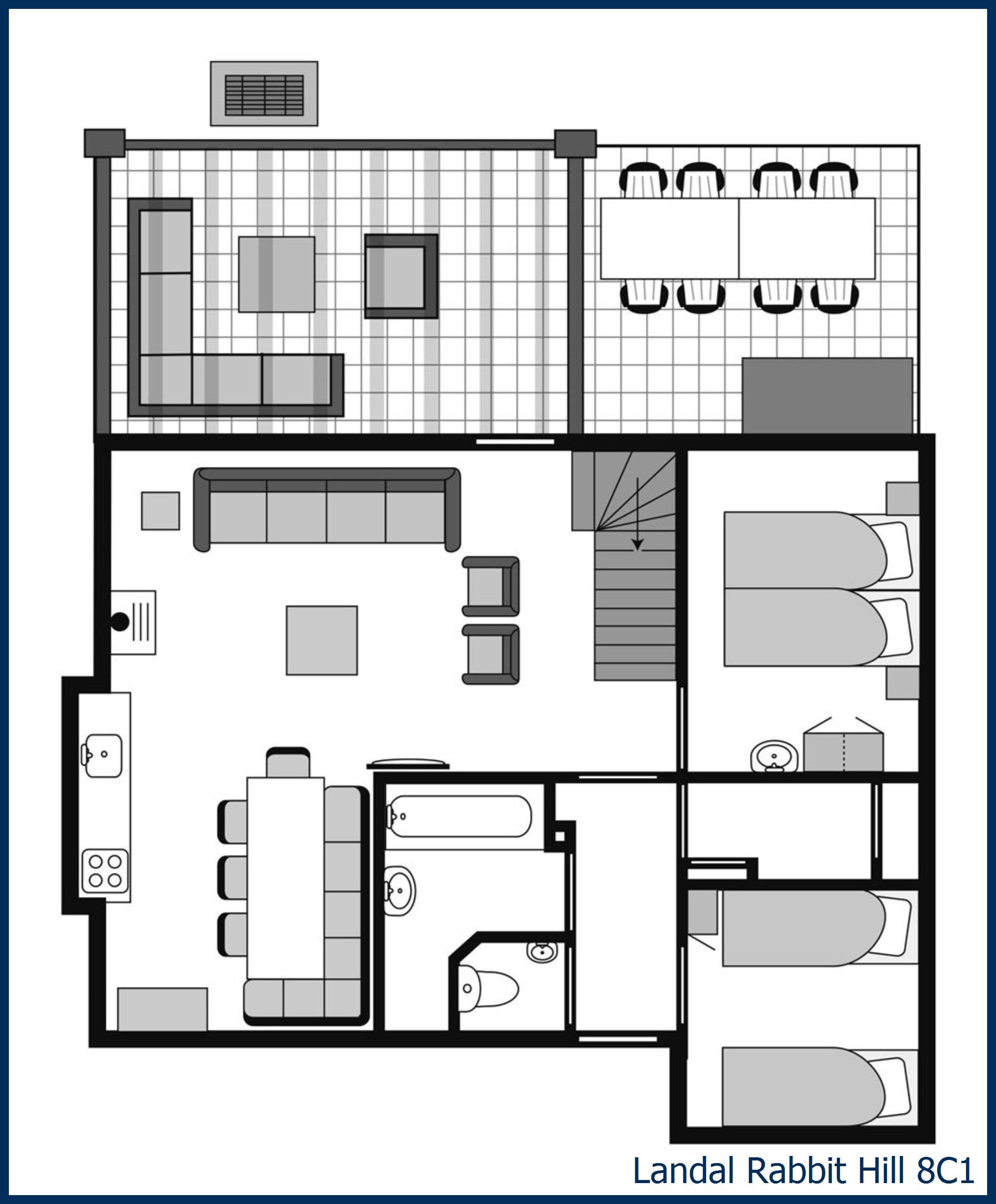 Bungalow 8C1 at Rabbit Hill