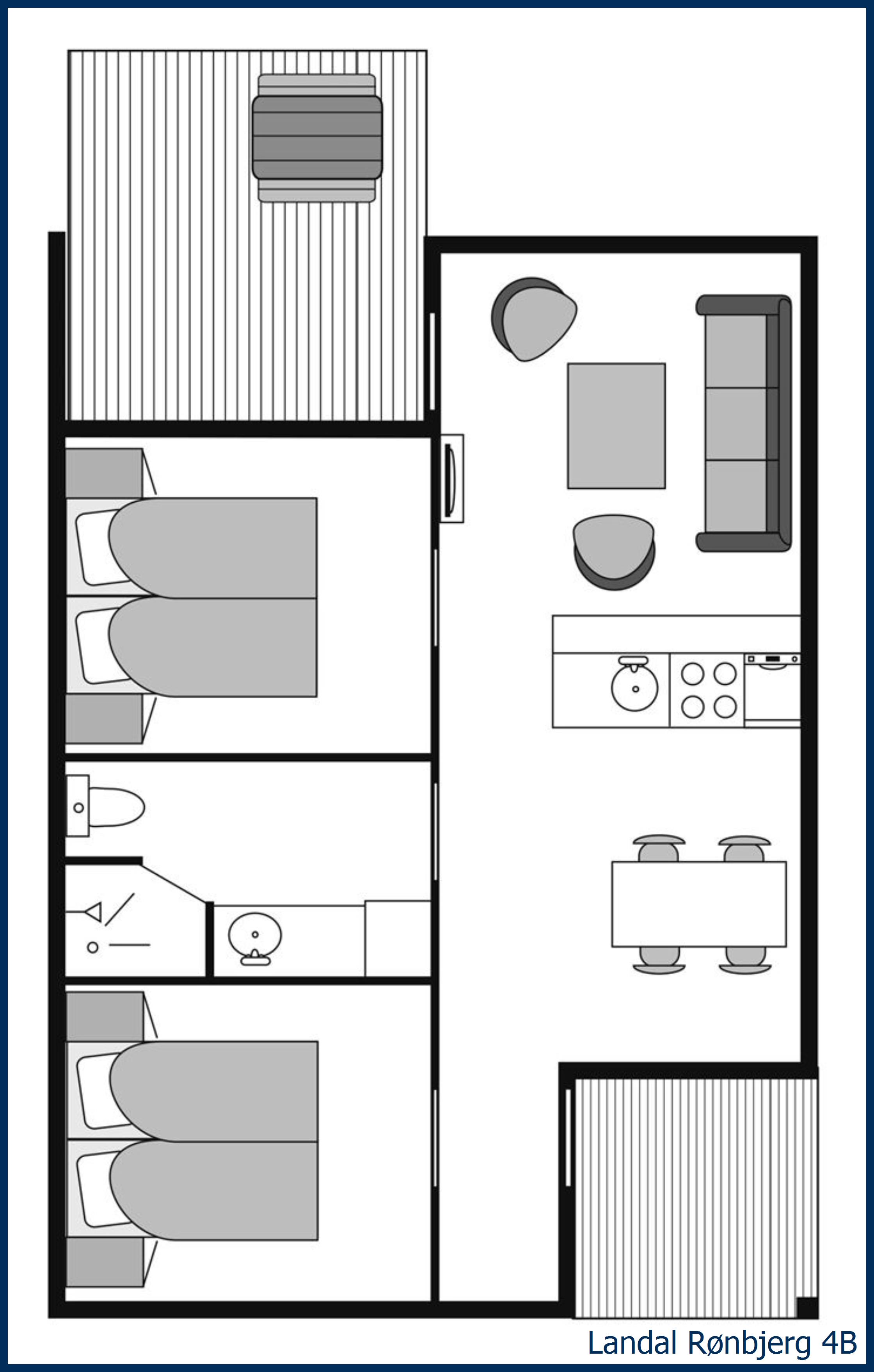Bungalow 4B at Rønbjerg
