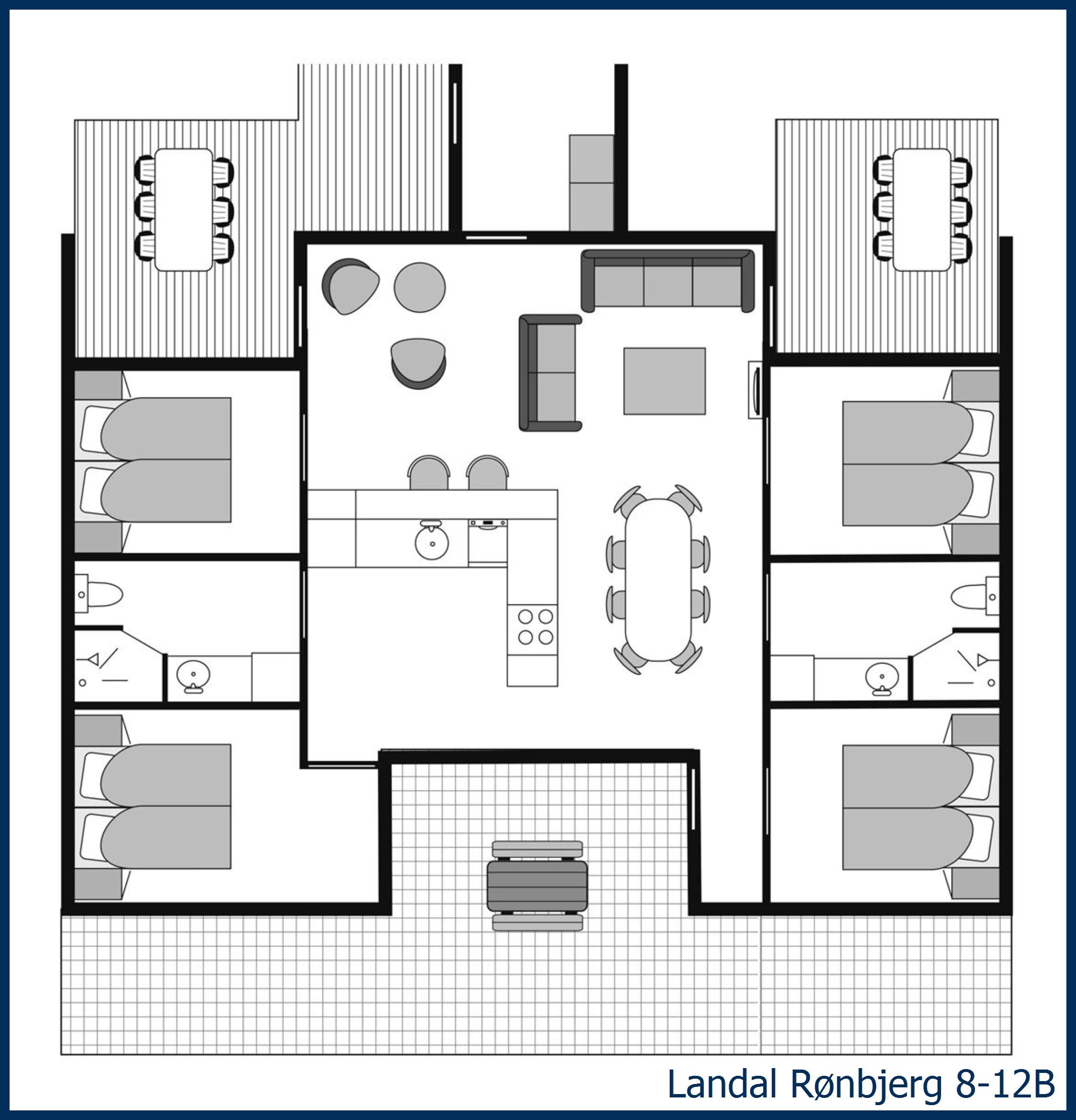 Bungalow 8-12B at Rønbjerg