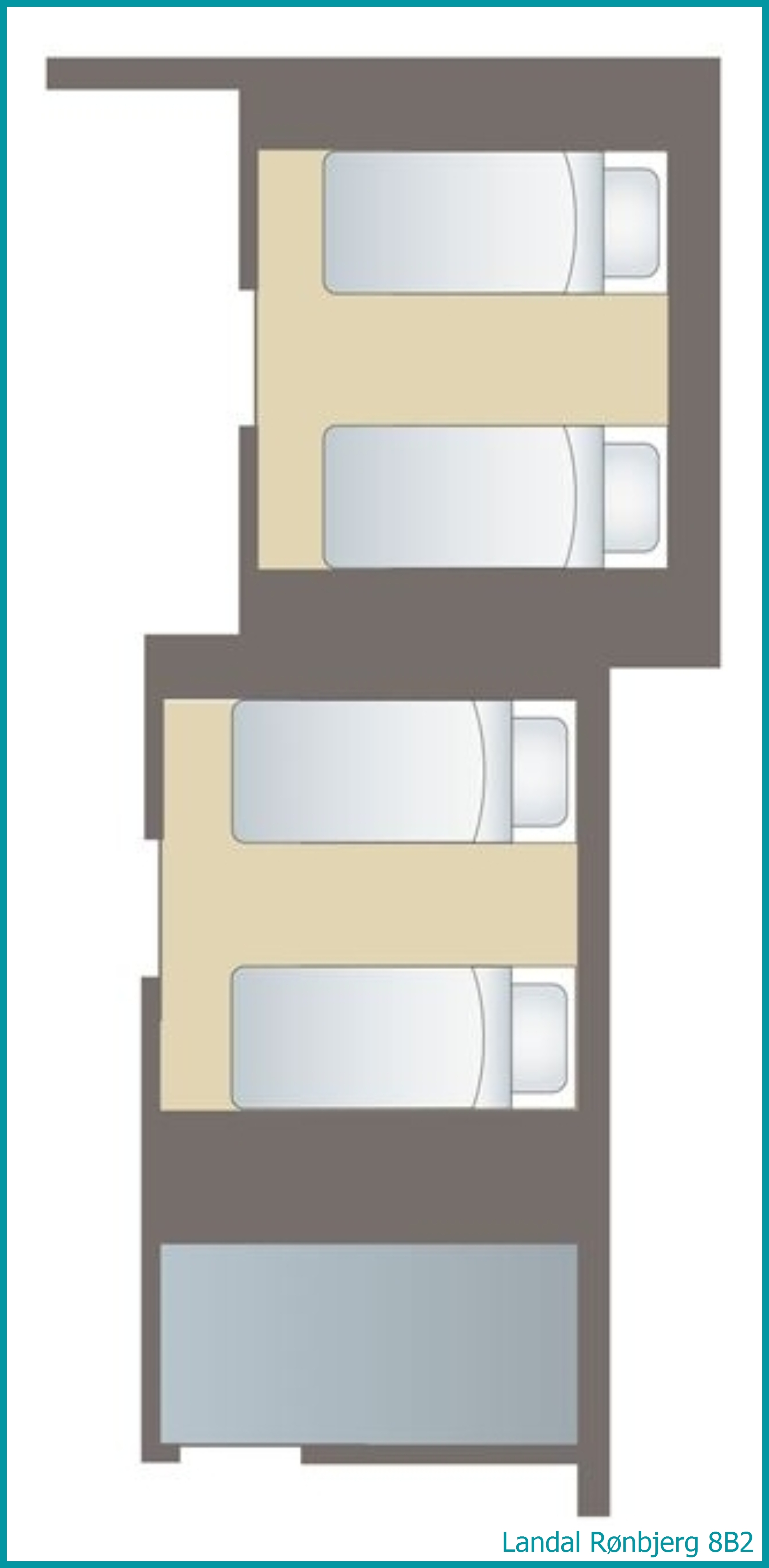 8-person bungalow 8B2 at Rønbjerg