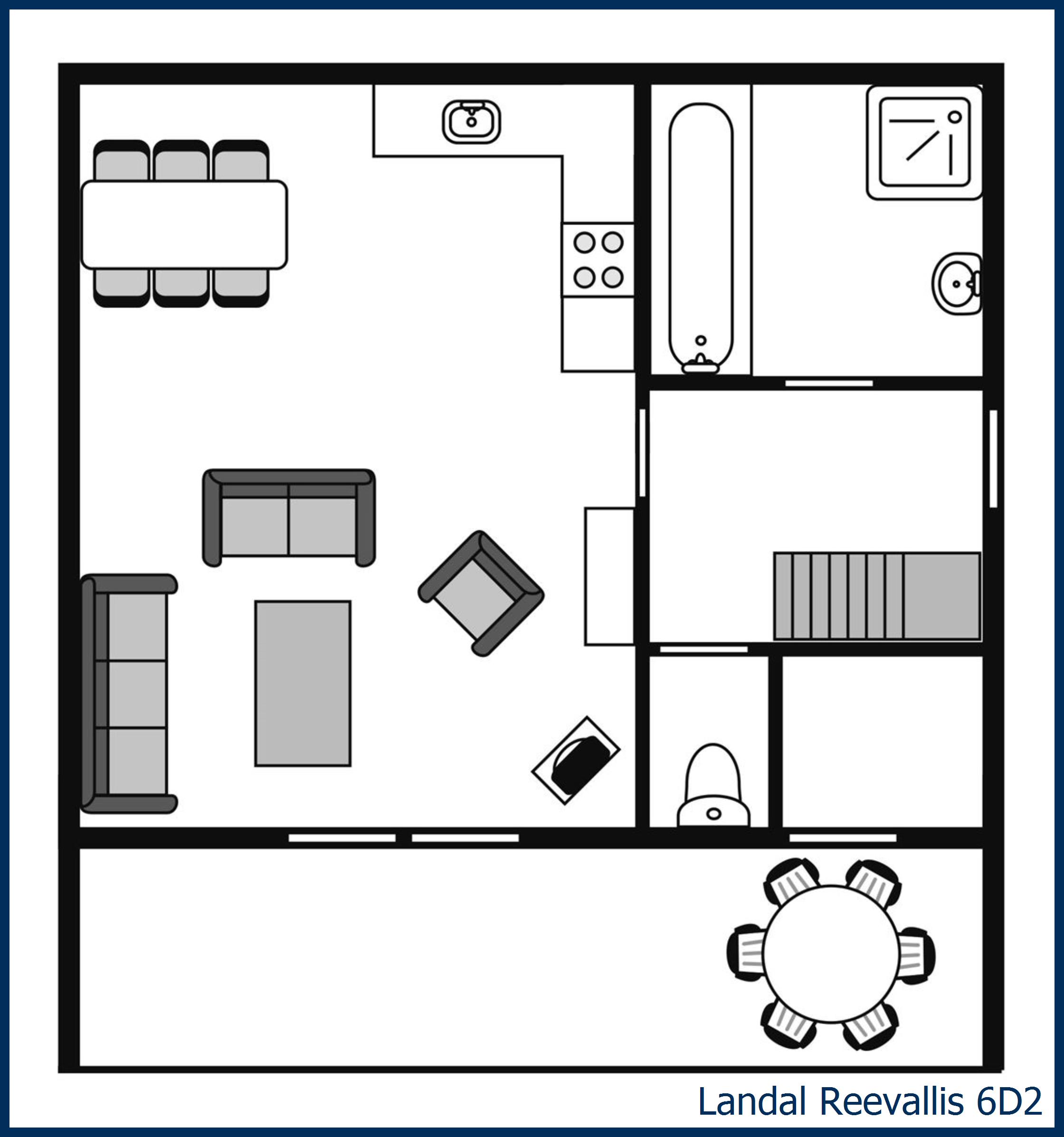 Bungalow 6D2 at Reevallis