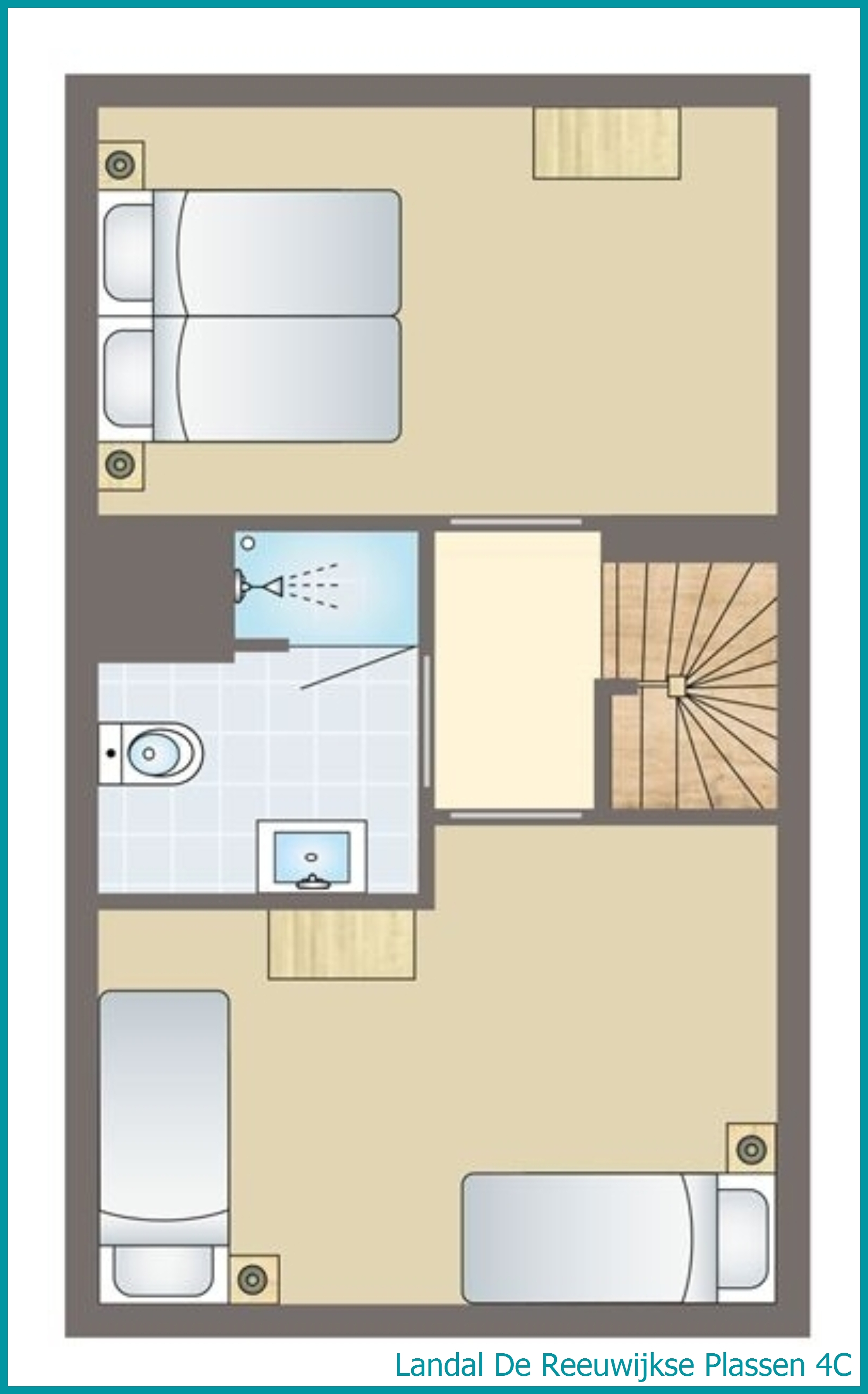 4-person water residence 4C at De Reeuwijkse Plassen