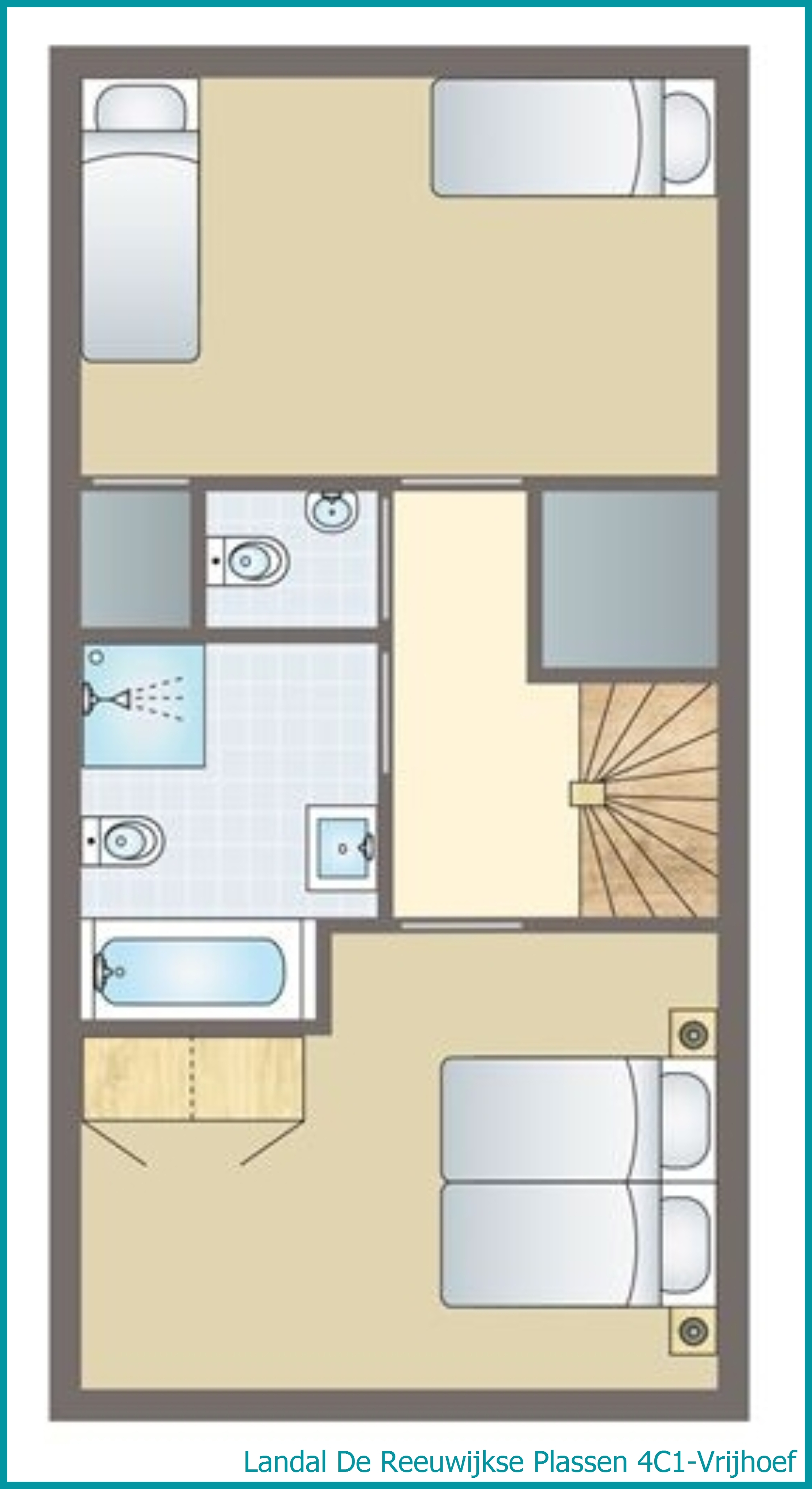 4-person water residence 4C1-Vrijhoef at De Reeuwijkse Plassen