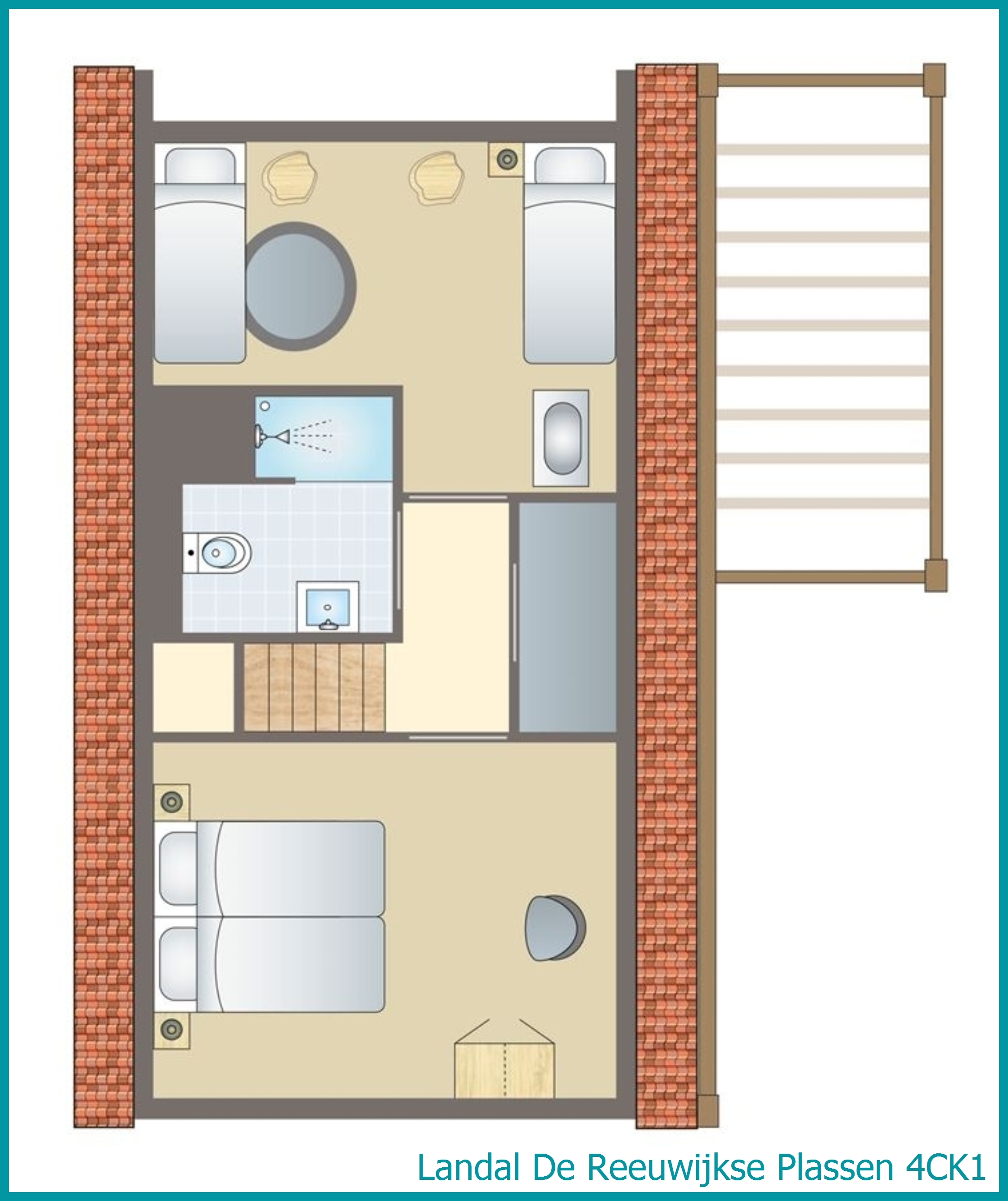4-person children's residence 4CK1 at De Reeuwijkse Plassen