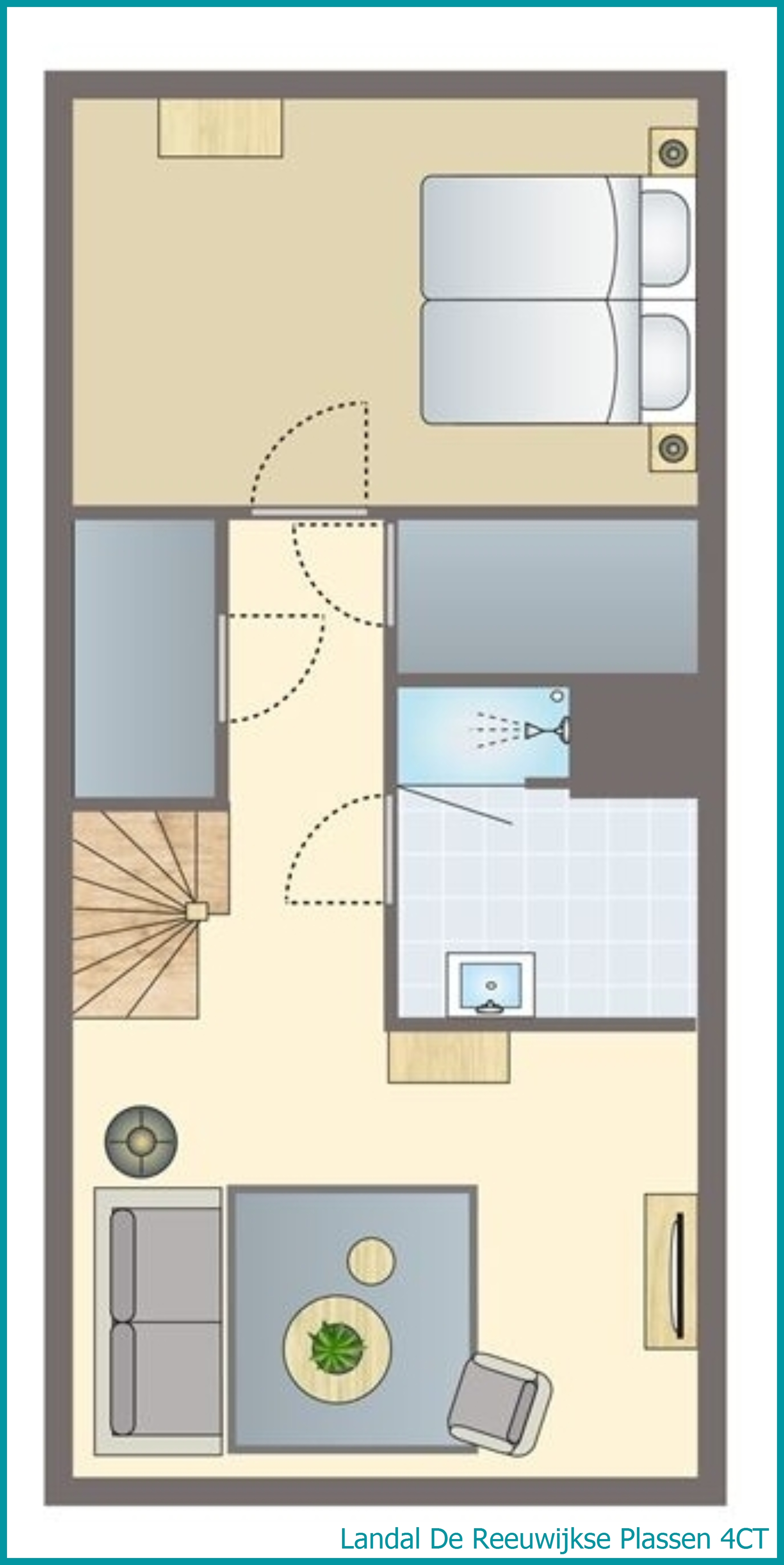 4-person water residence 4CT at De Reeuwijkse Plassen