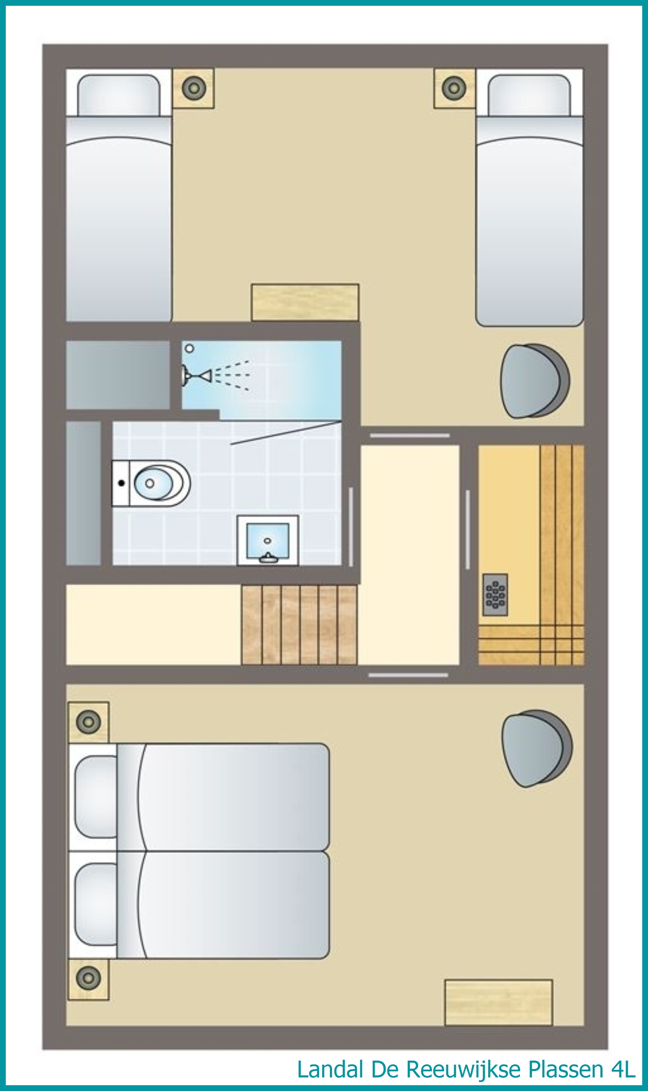 4-person water residence 4L at De Reeuwijkse Plassen