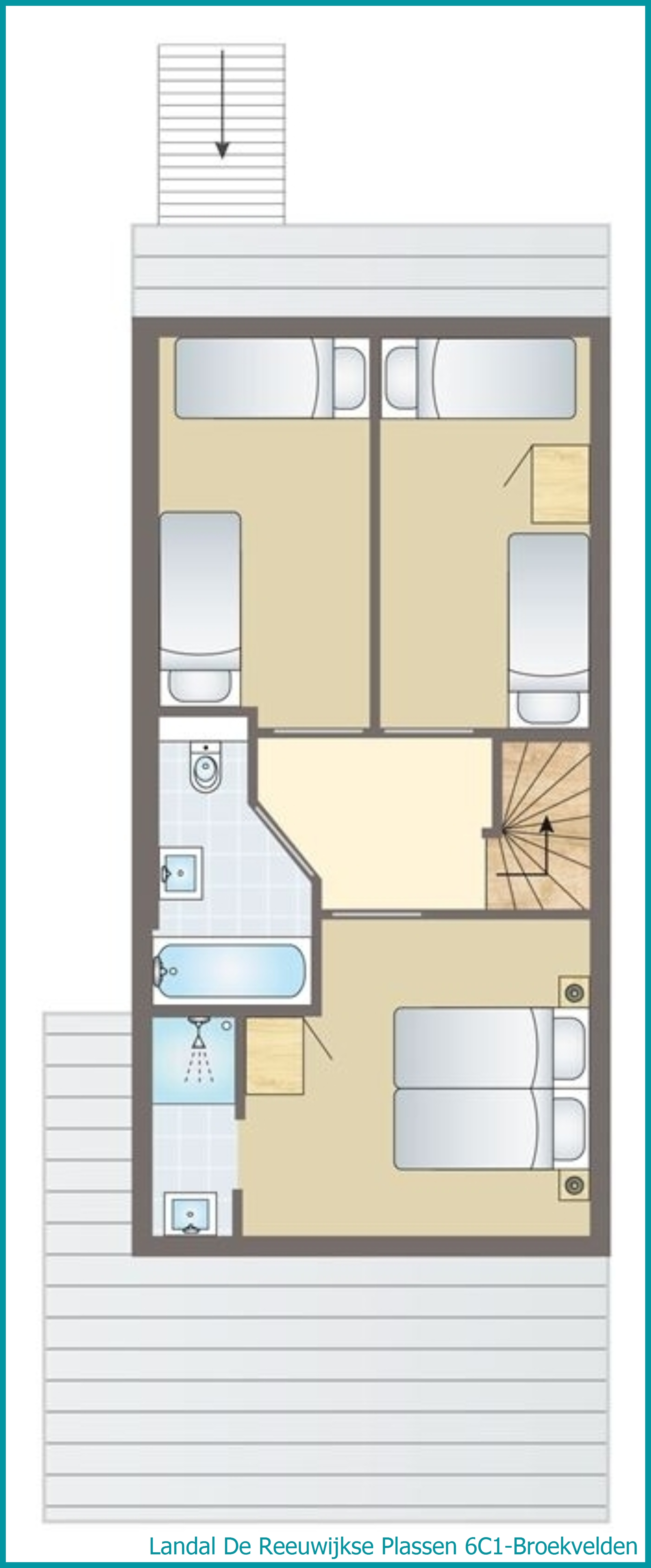 6-person water residence 6C1-Broekvelden at De Reeuwijkse Plassen