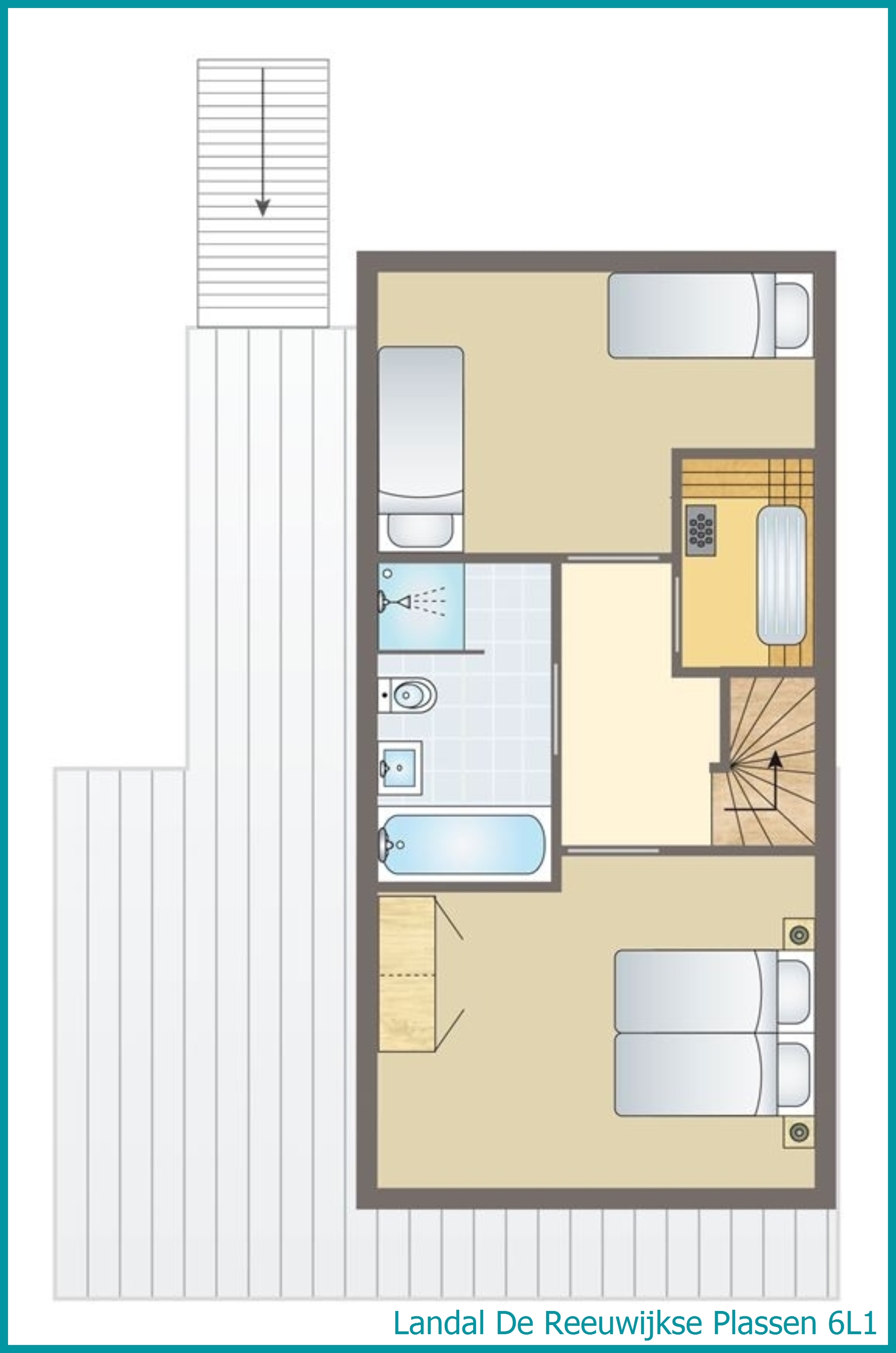 6-person water residence 6L1 at De Reeuwijkse Plassen