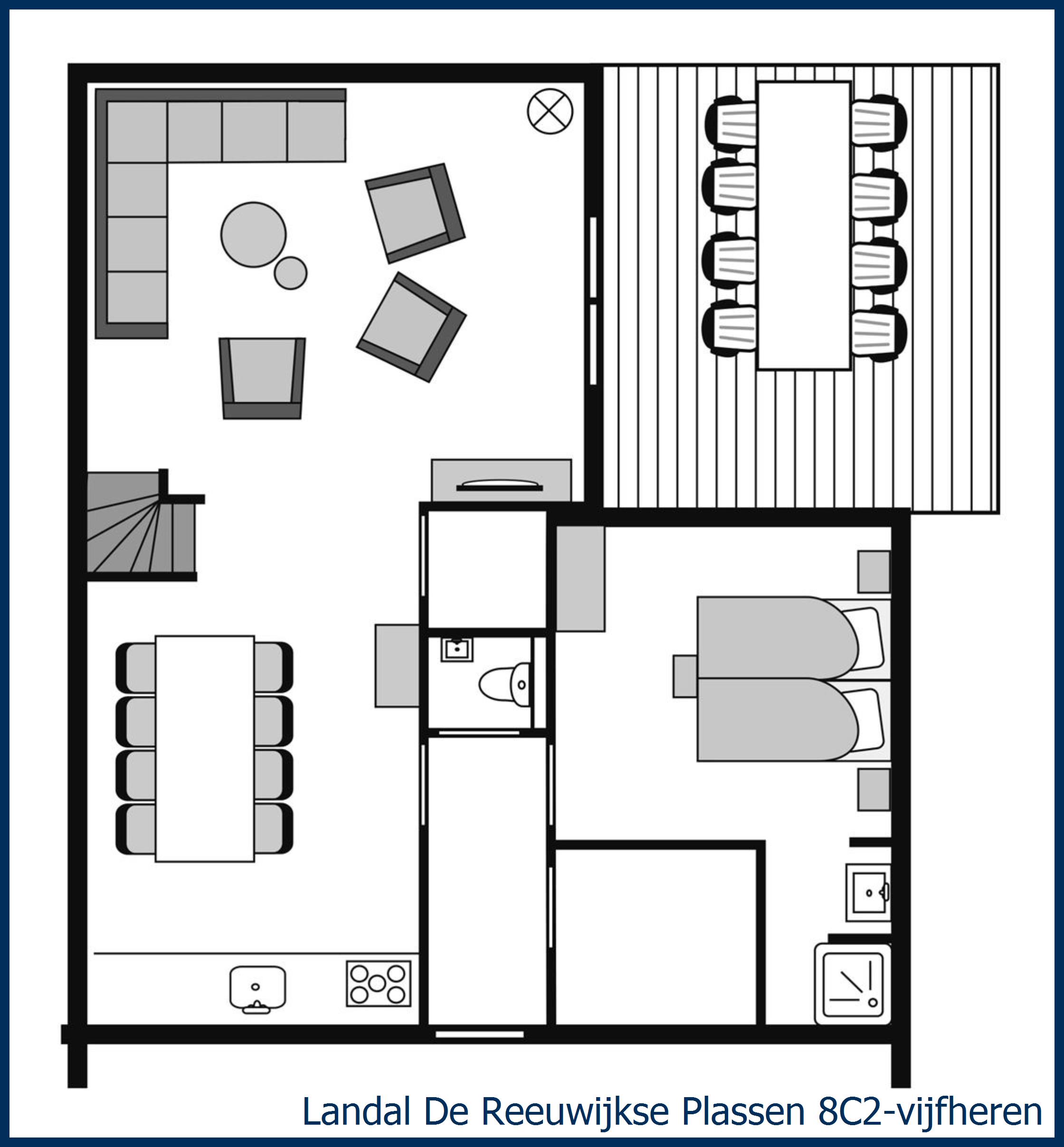 Water residence 8C2-Vijfheren at De Reeuwijkse Plassen