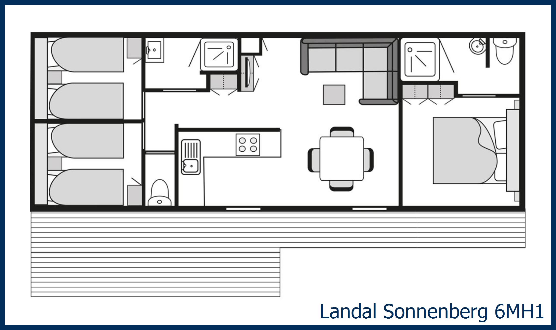 Mobile home 6MH1 at Sonnenberg