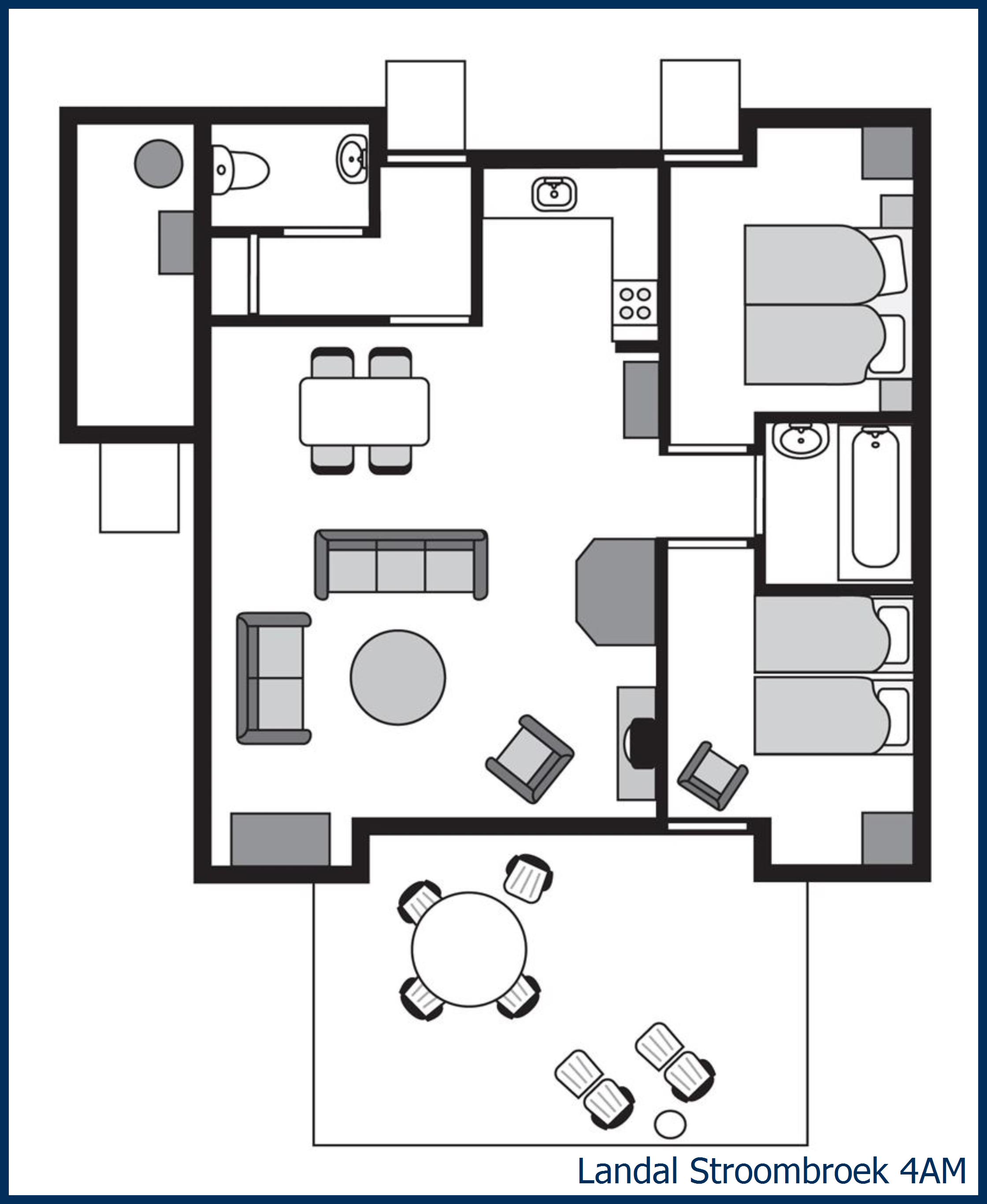 Bungalow 4AM at Stroombroek