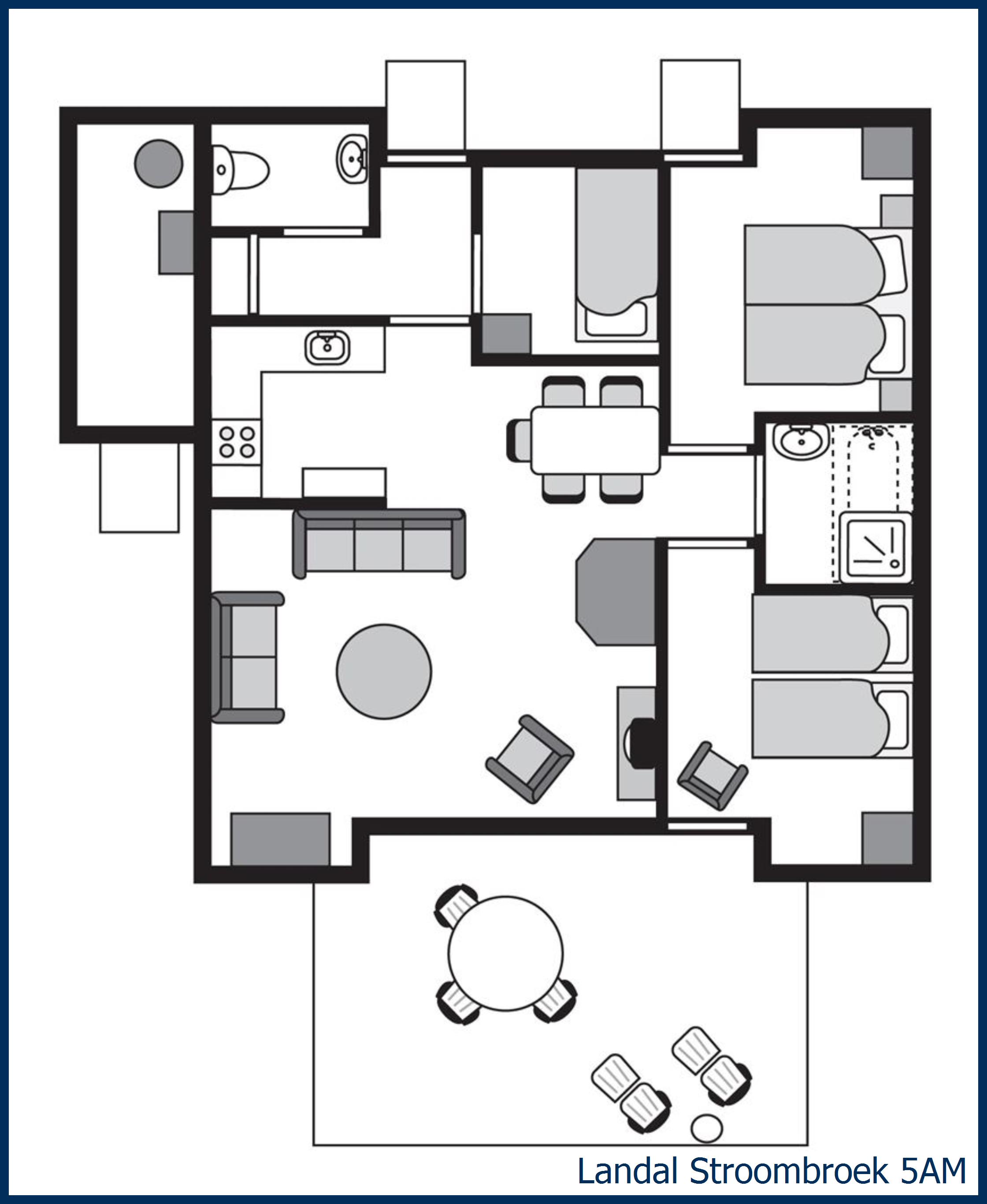 Bungalow 5AM at Stroombroek
