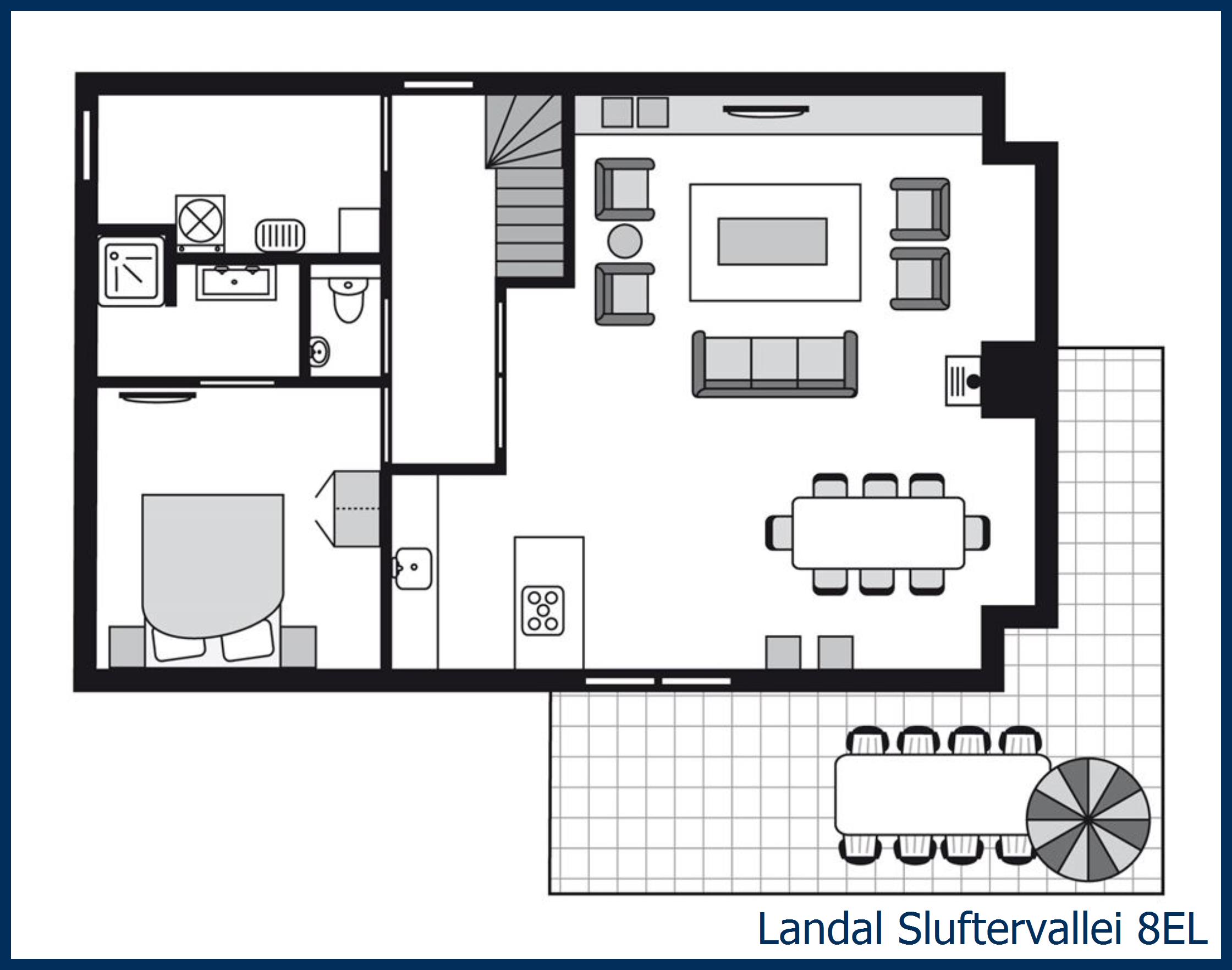 Bungalow 8EL at Sluftervallei