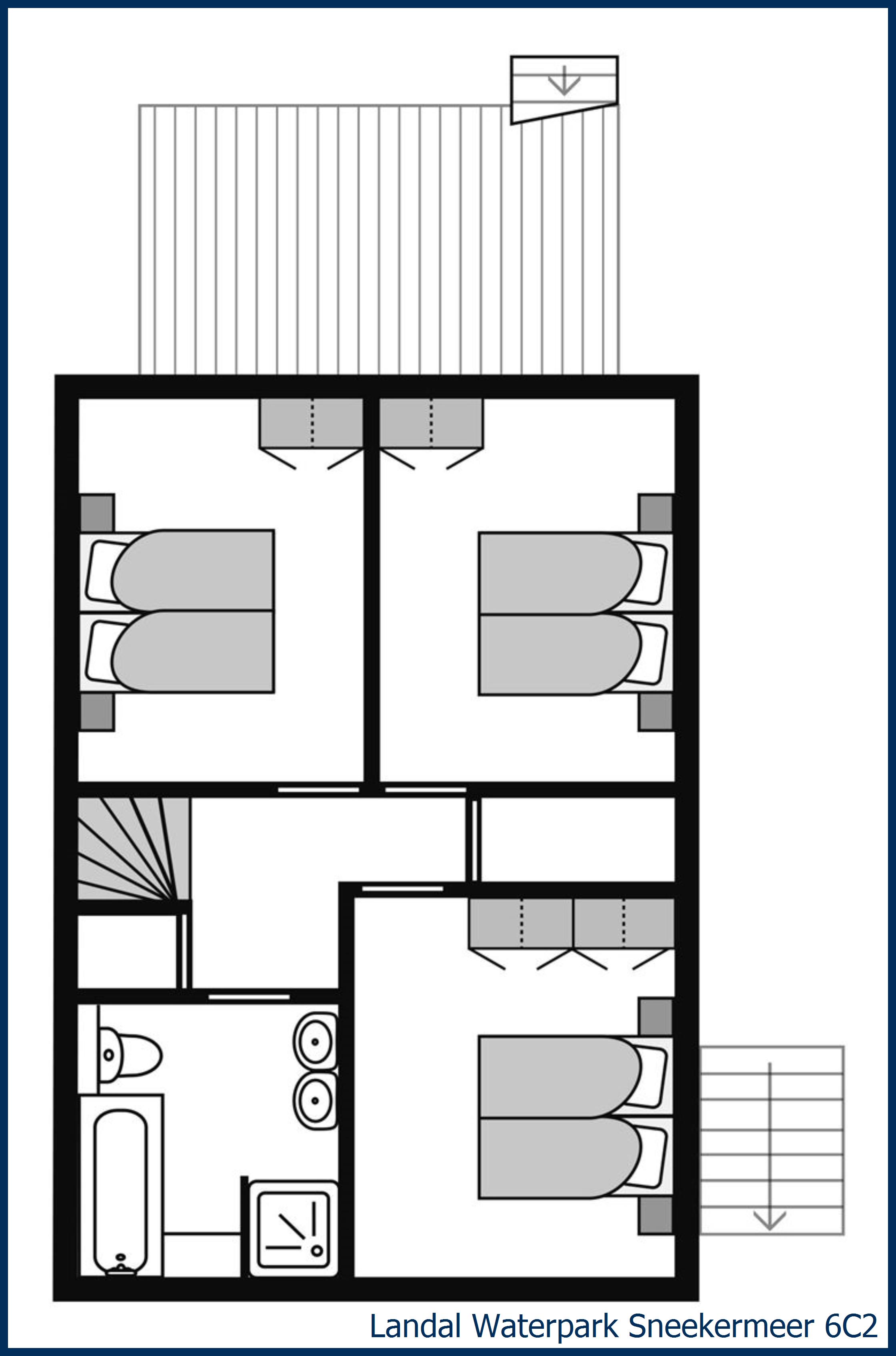 Residence 6C2 at Waterpark Sneekermeer