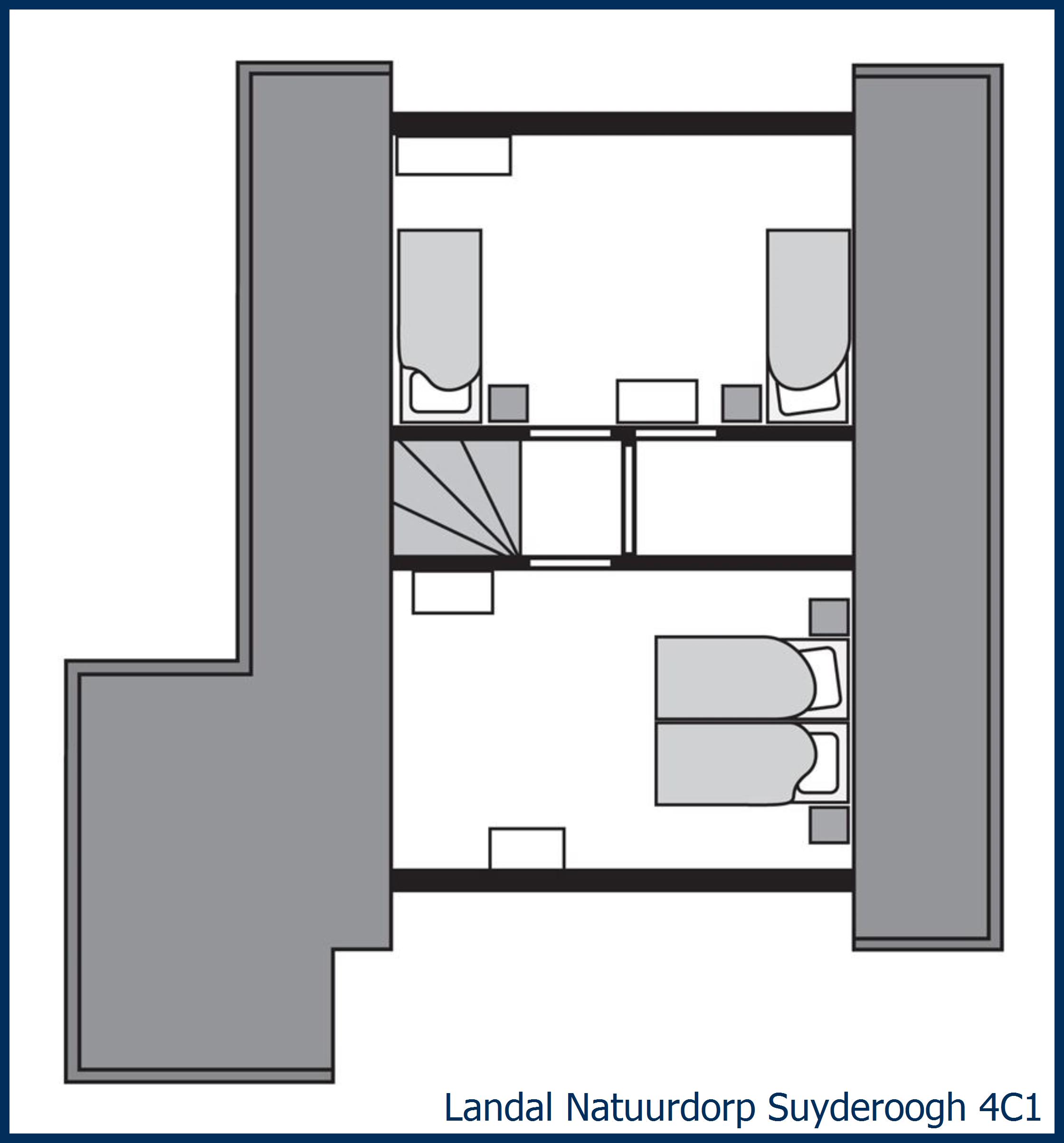 Bungalow 4C1 at Natuurdorp Suyderoogh