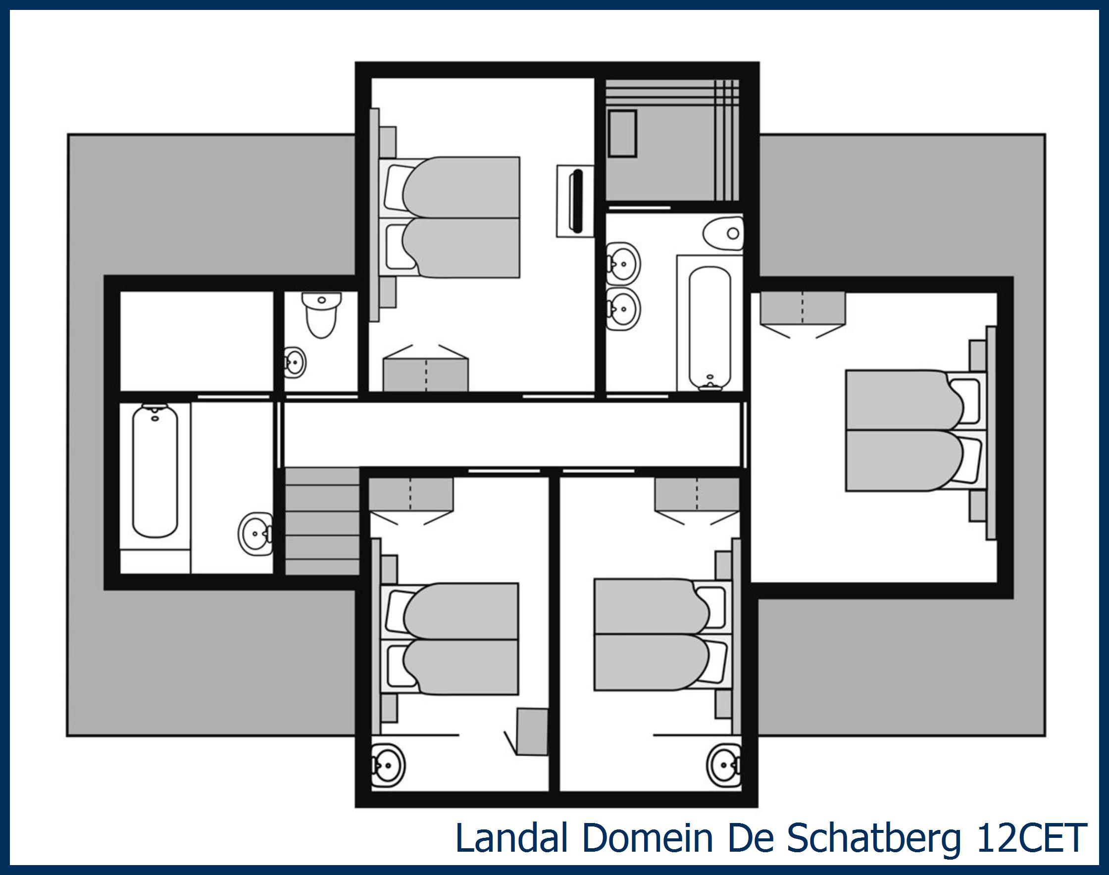 Bungalow  - Extra accessible 12CET at Domein De Schatberg