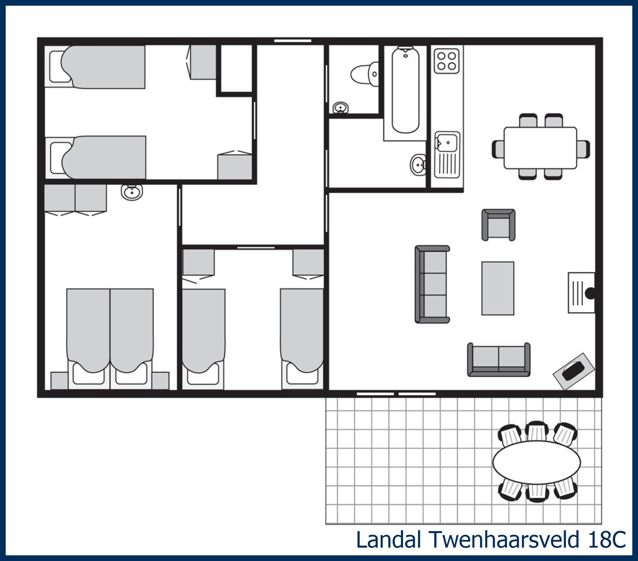 Family accommodation 18C at Twenhaarsveld