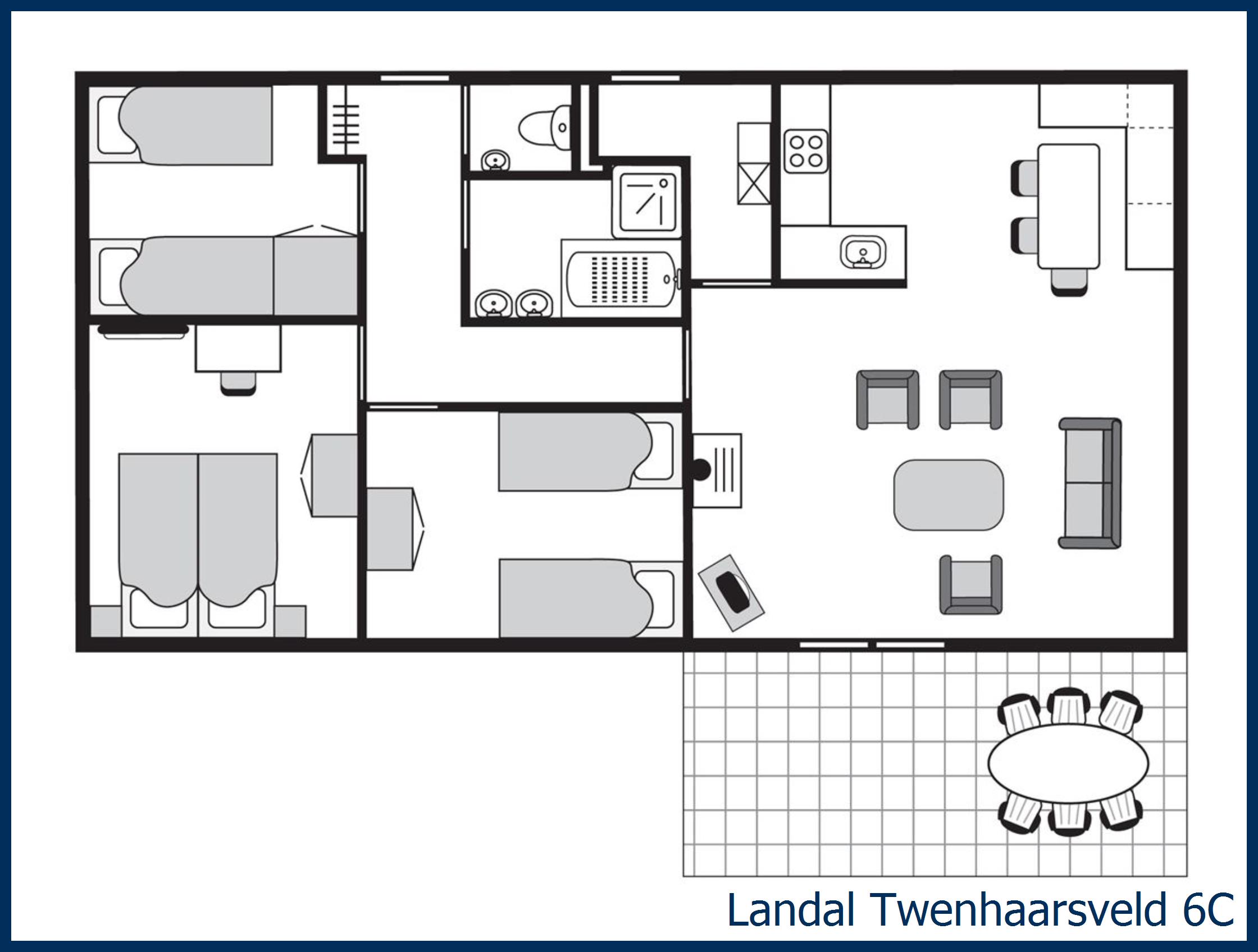 Bungalow 6C at Twenhaarsveld