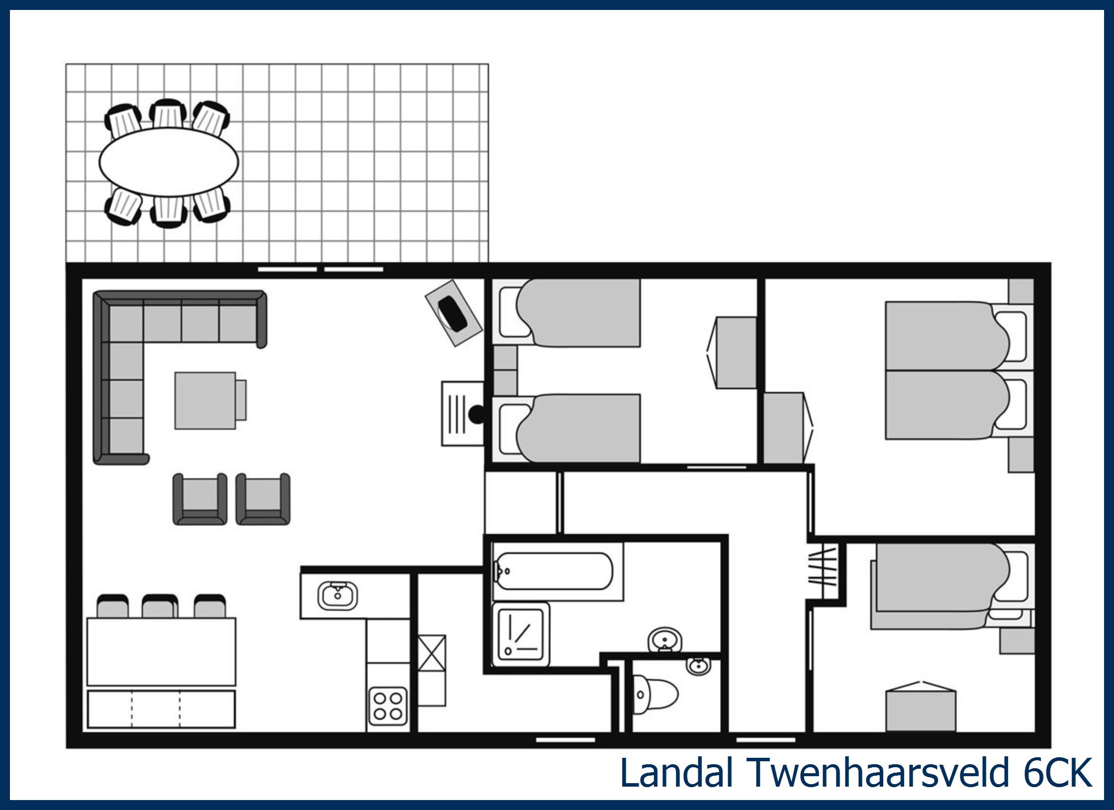 Childrens bungalow 6CK at Twenhaarsveld