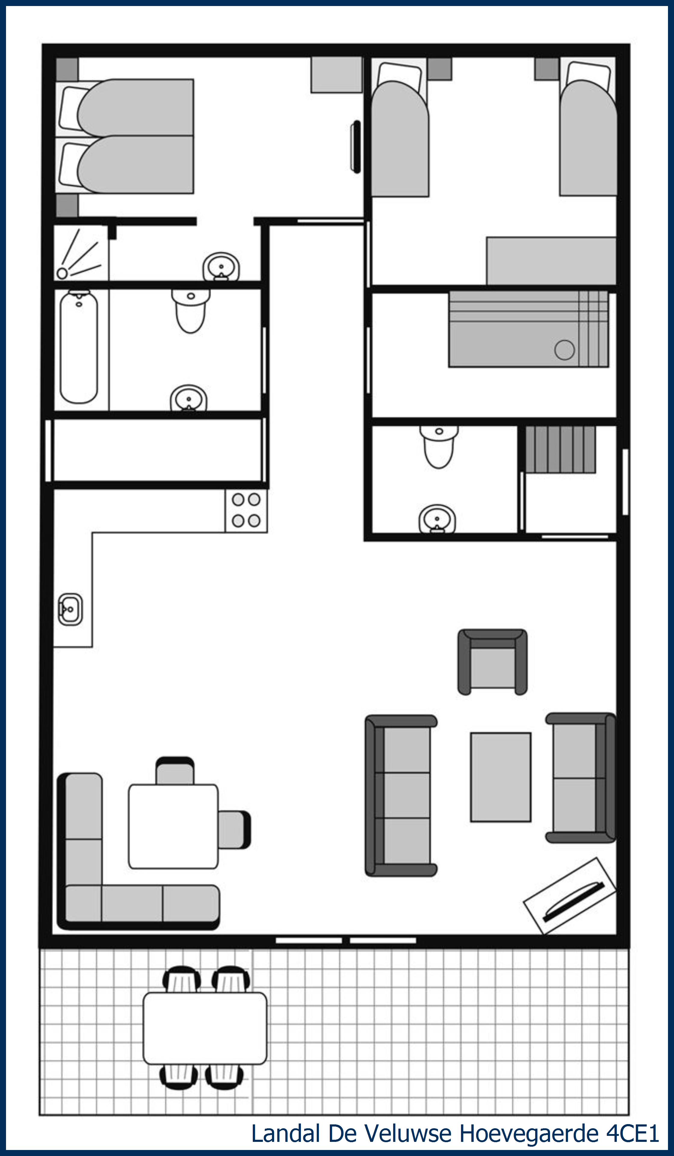 Bungalow 4CE1 at De Veluwse Hoevegaerde