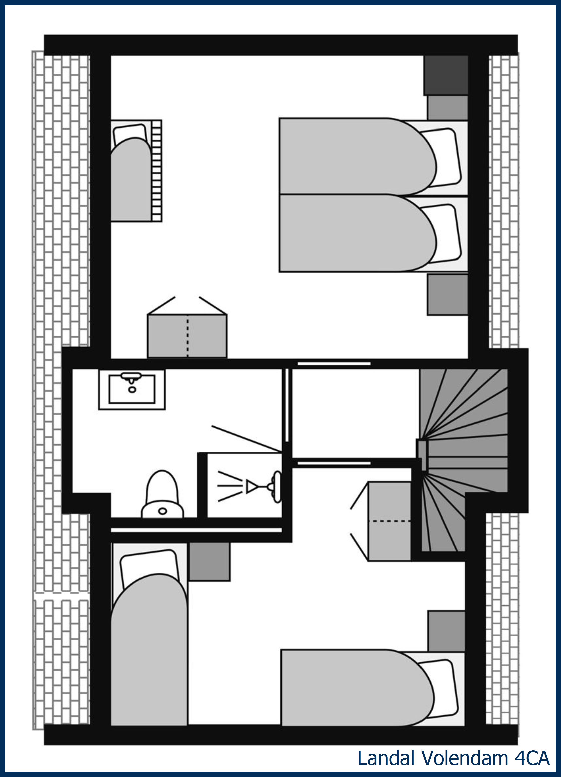 Apartment 4CA at Volendam