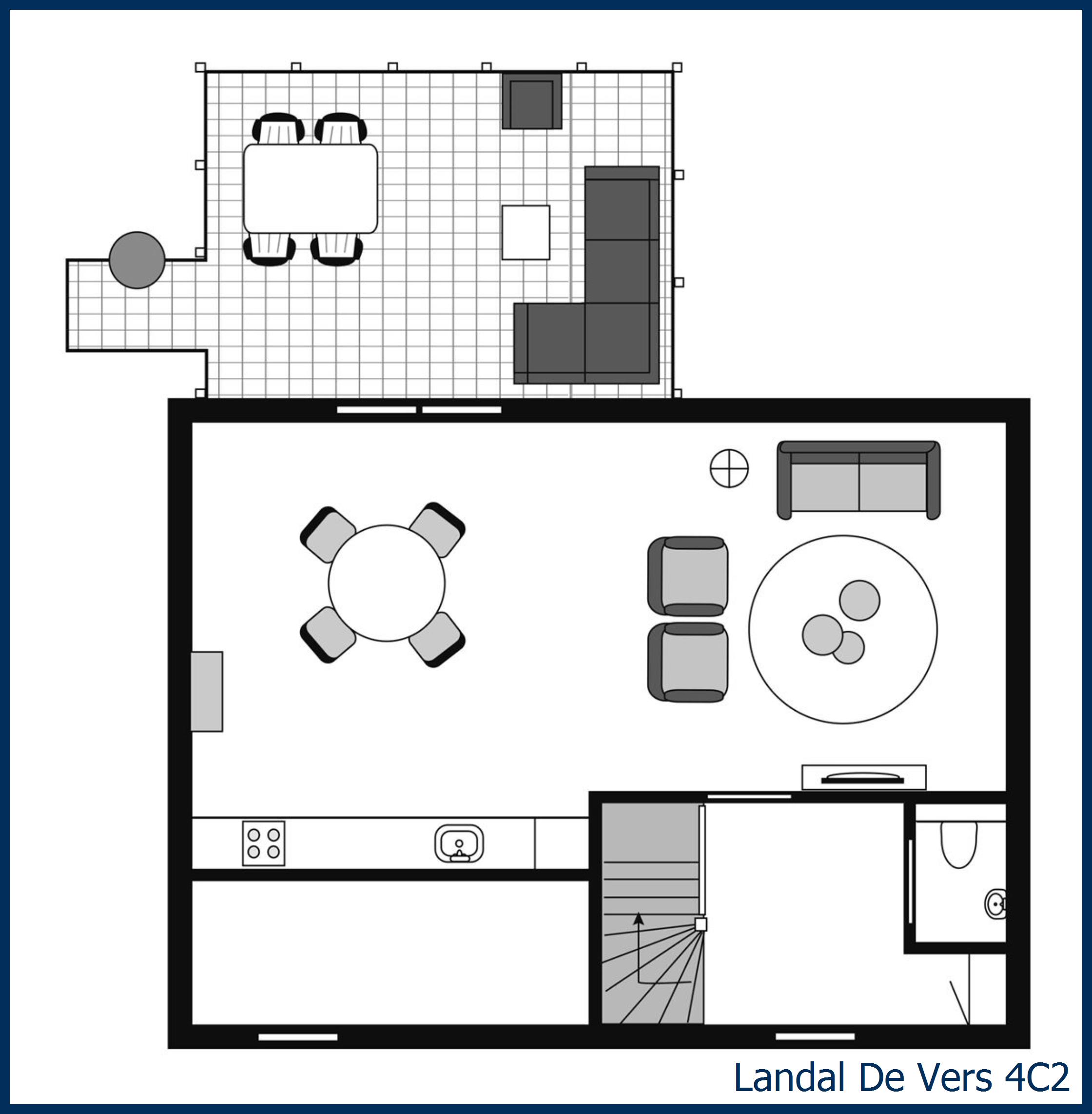 Bungalow 4C2 at De Vers