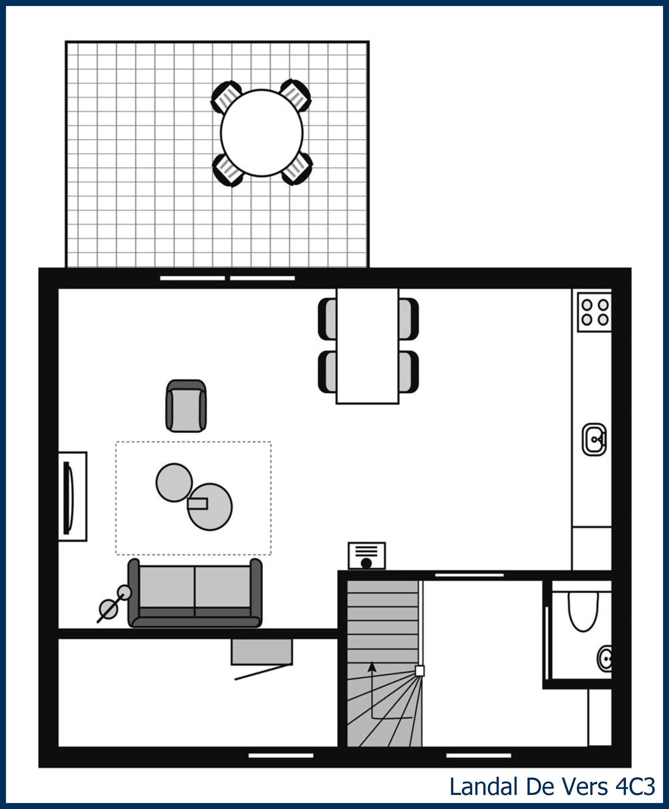 Bungalow 4C3 at De Vers