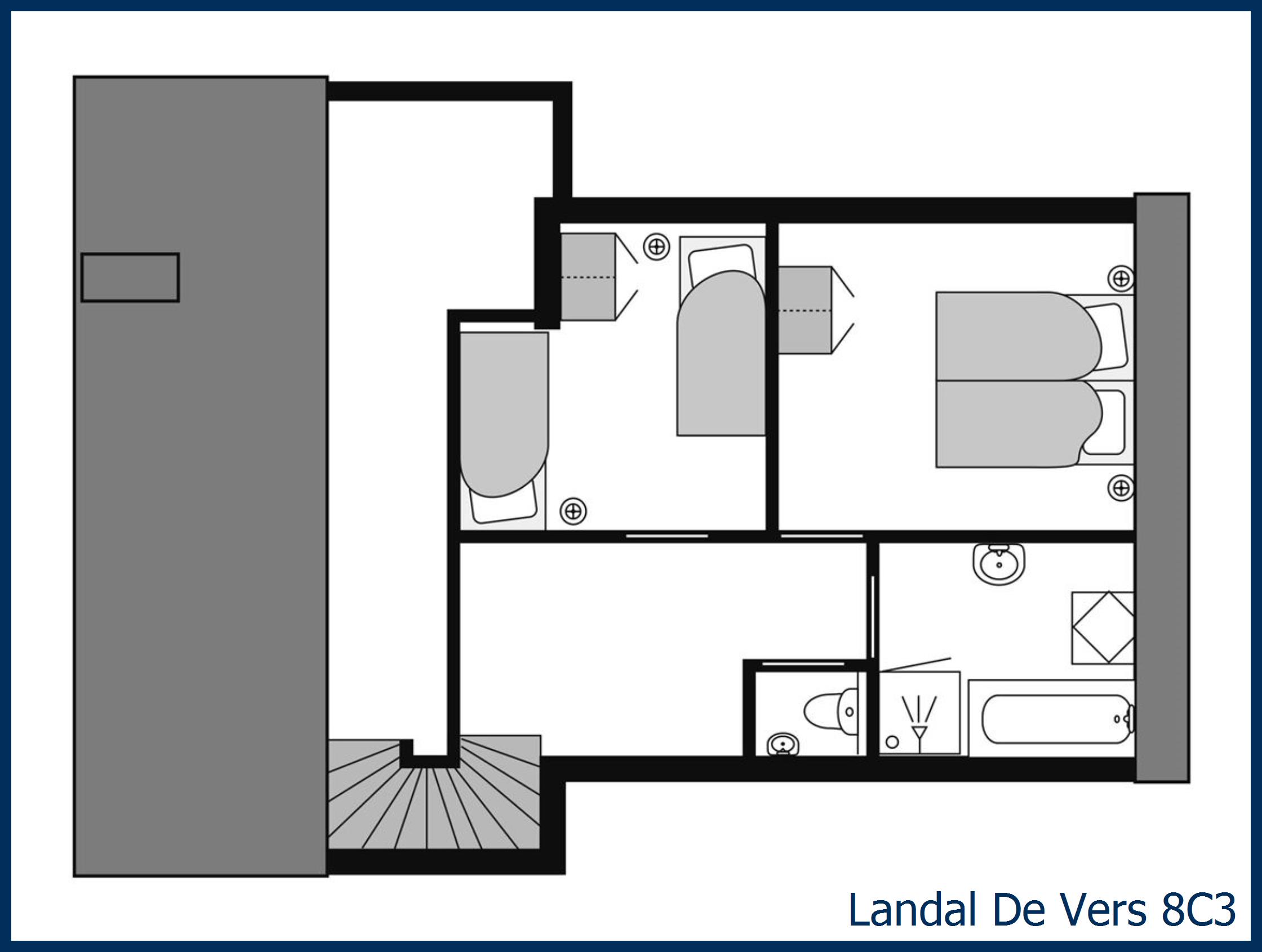 Bungalow 8C3 at De Vers