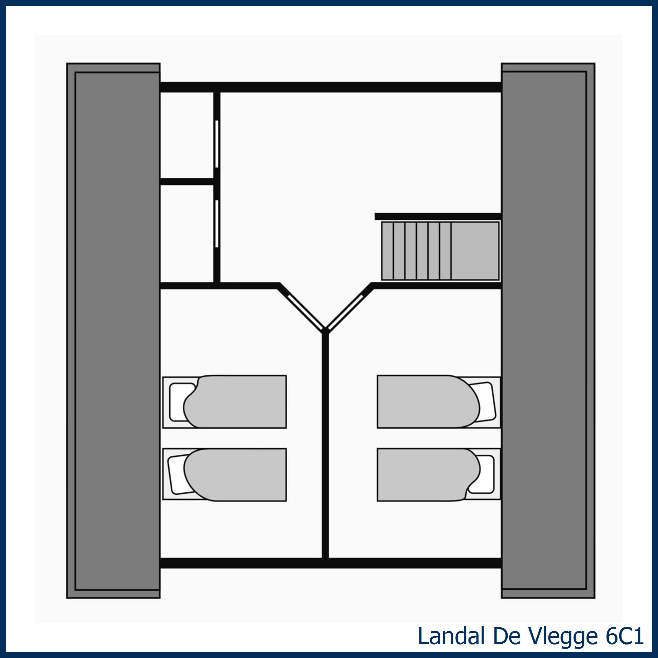 Bungalow 6C1 at De Vlegge