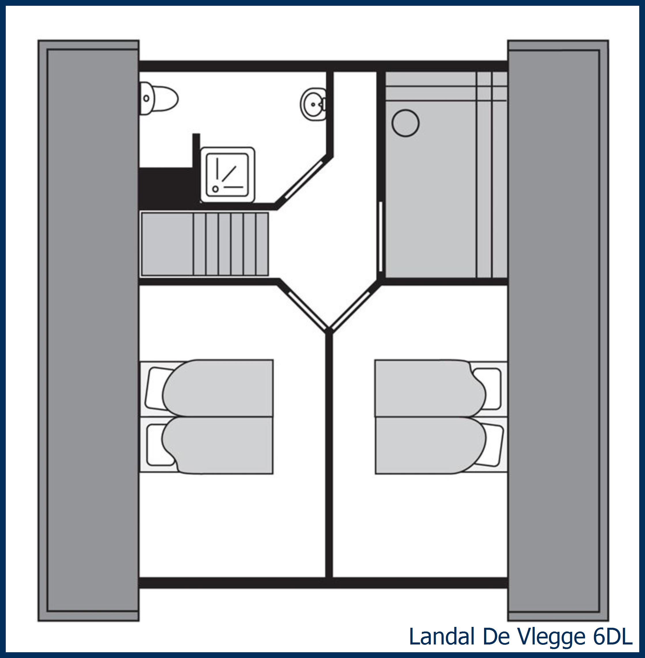 Bungalow 6DL at De Vlegge
