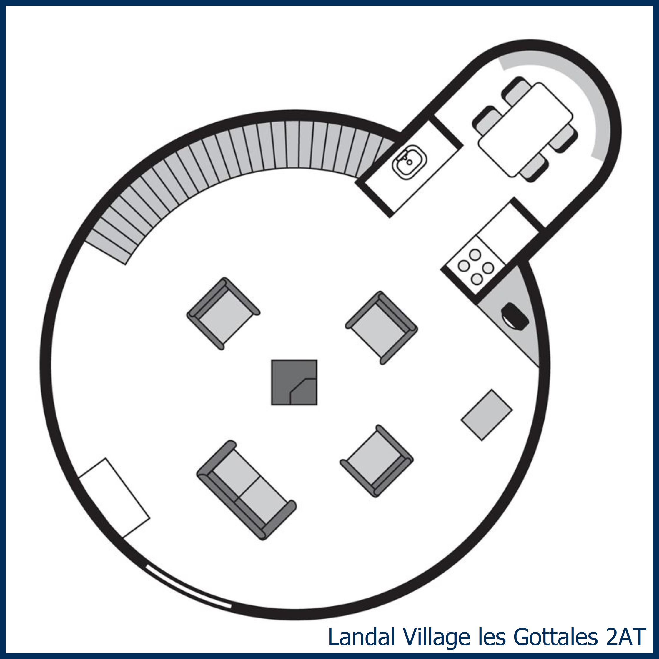 Tower 2AT at Village les Gottales