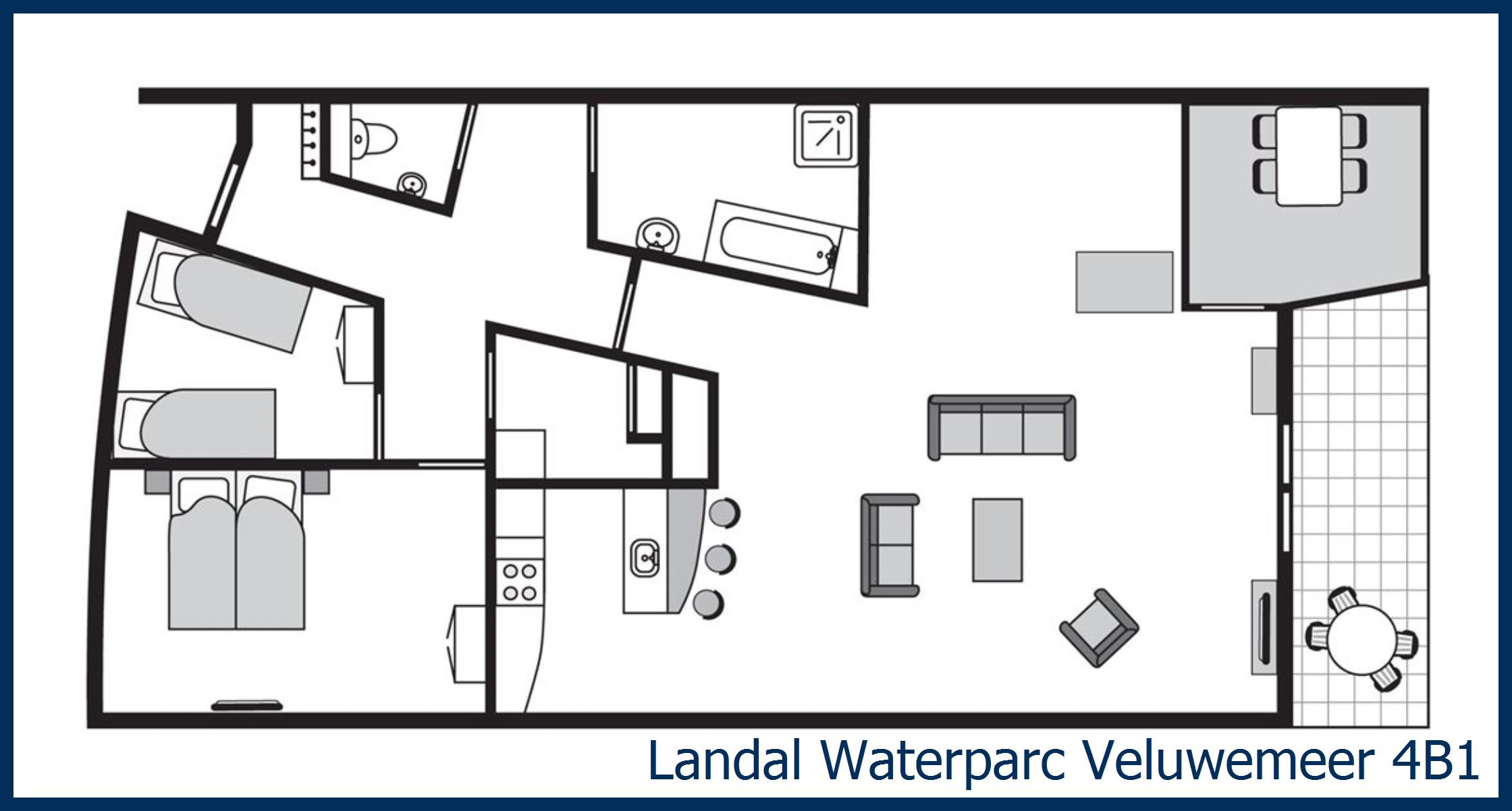 Apartement 4B1 at Waterparc Veluwemeer