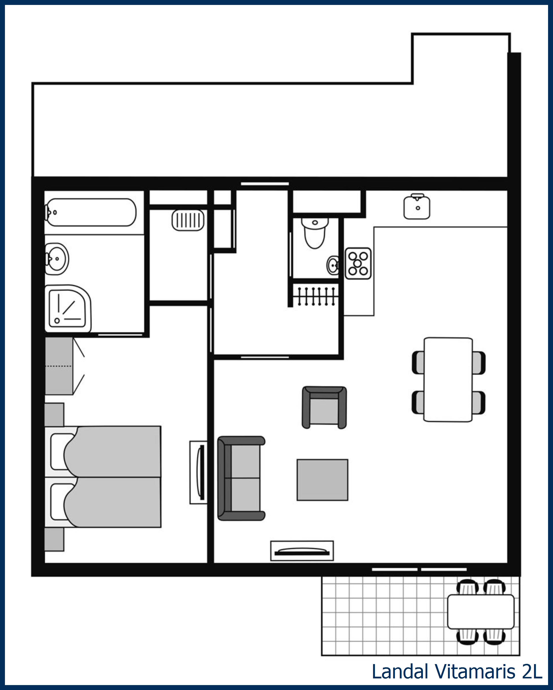 Apartement 2L at Vitamaris