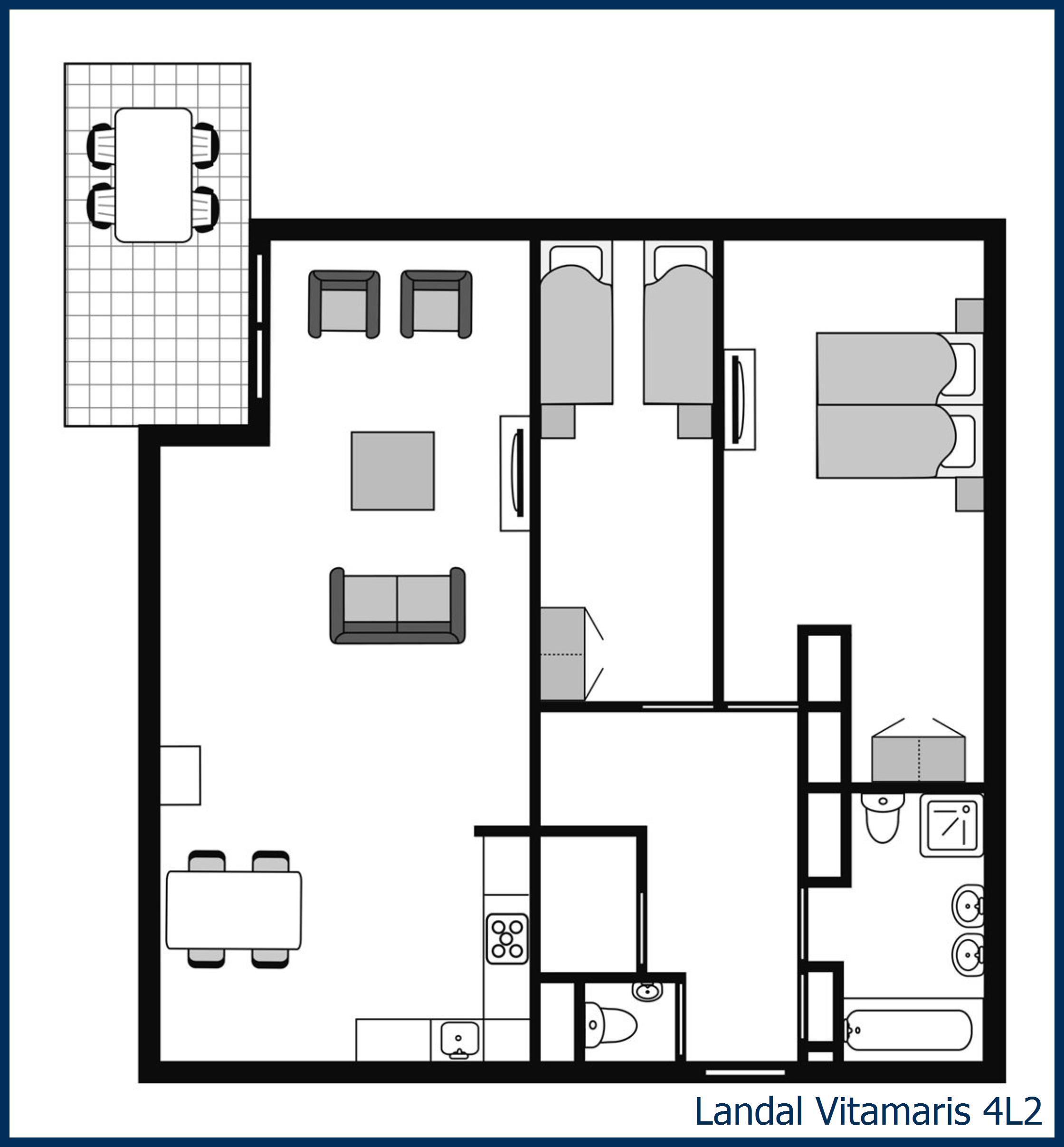 Apartement 4L2 at Vitamaris
