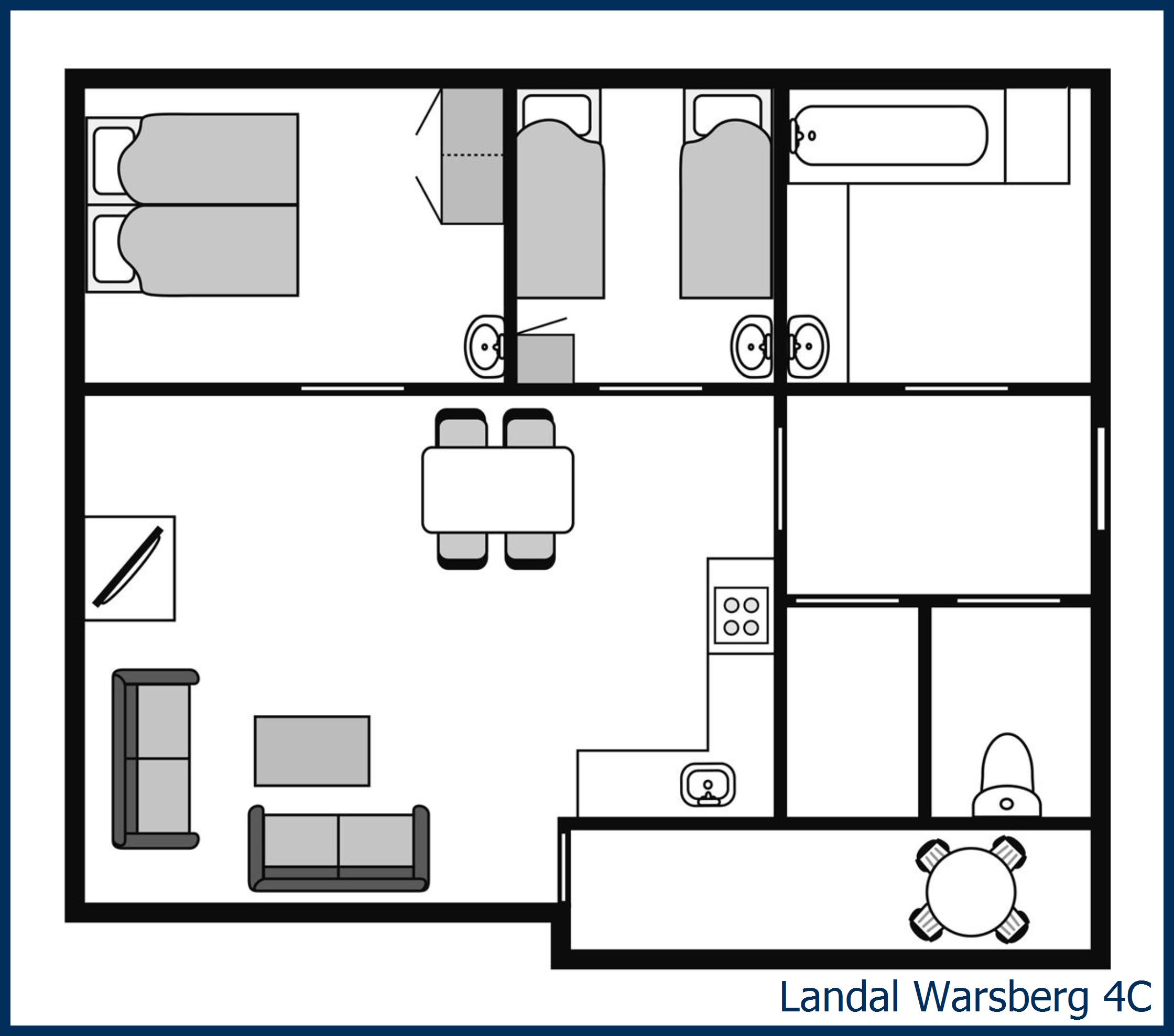 Bungalow 4C at Warsberg