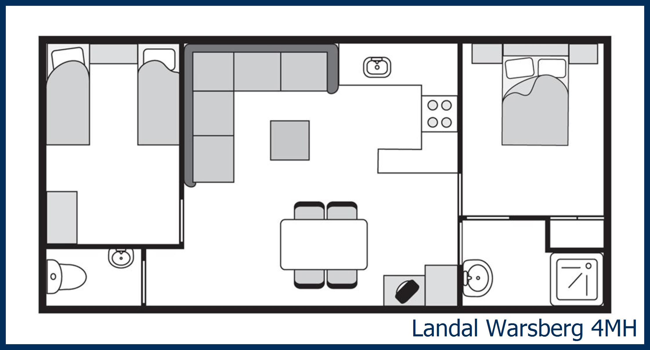 Mobile home 4MH at Warsberg