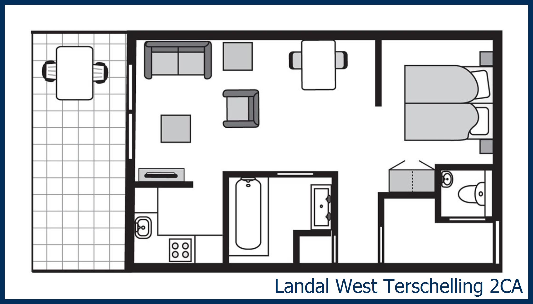 Apartement 2CA at West Terschelling