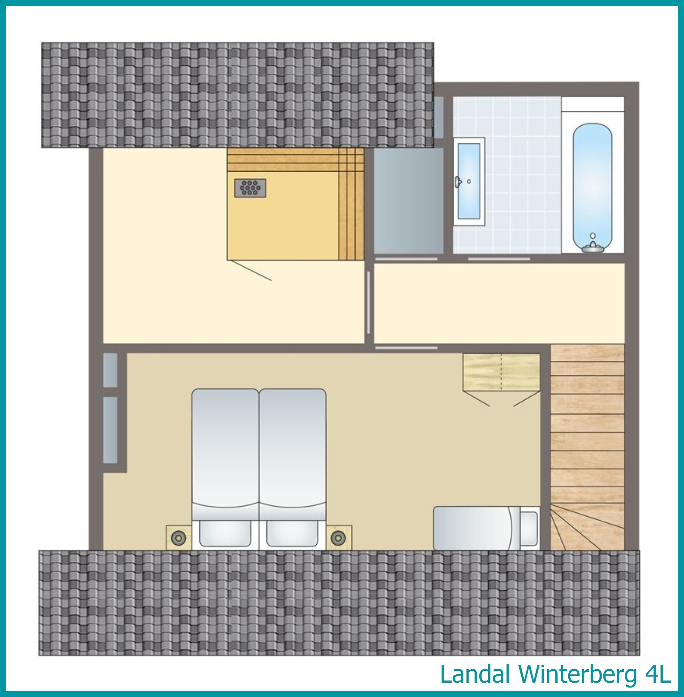 4-person bungalow 4L at Winterberg