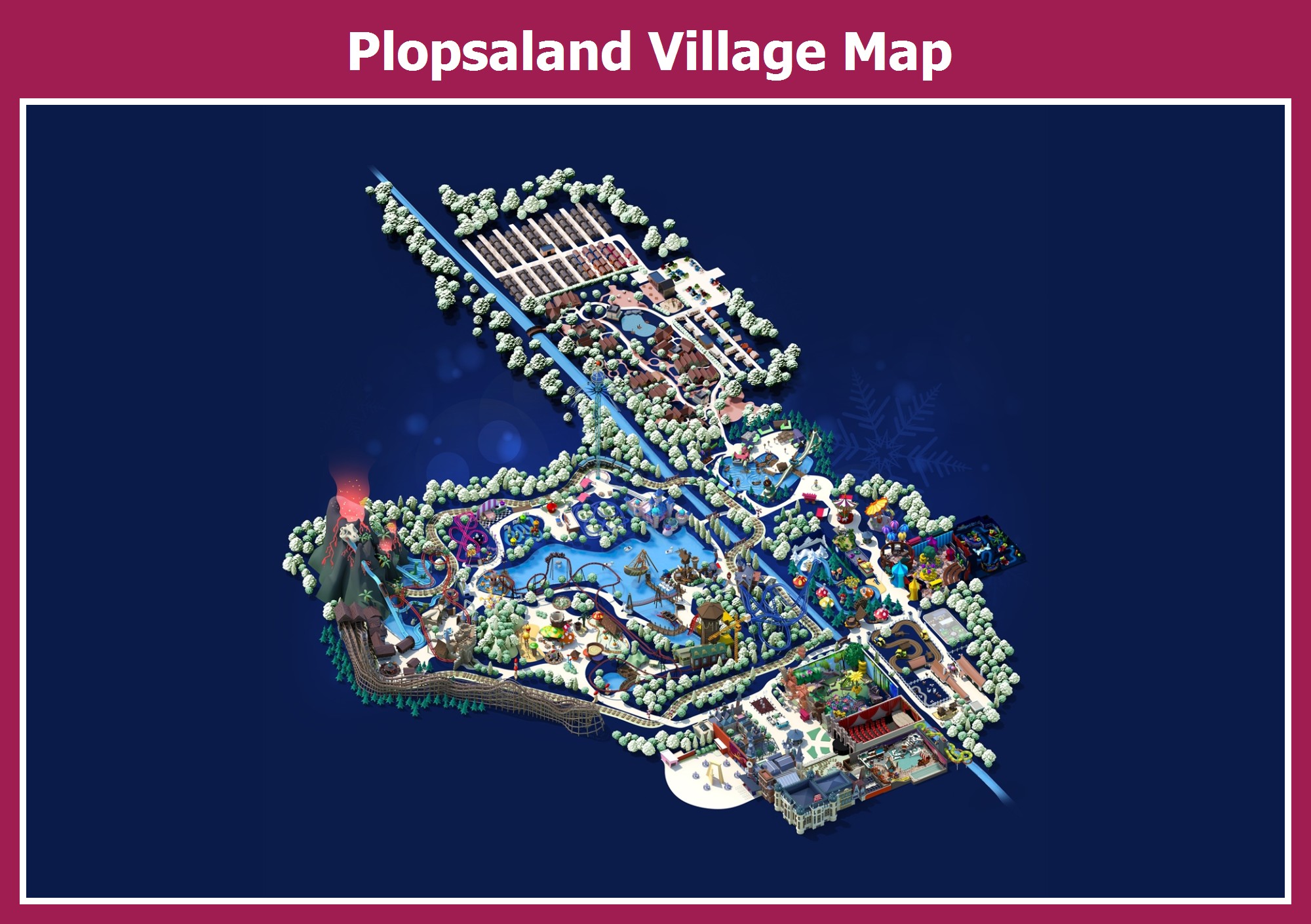 Map Plopsaland Village