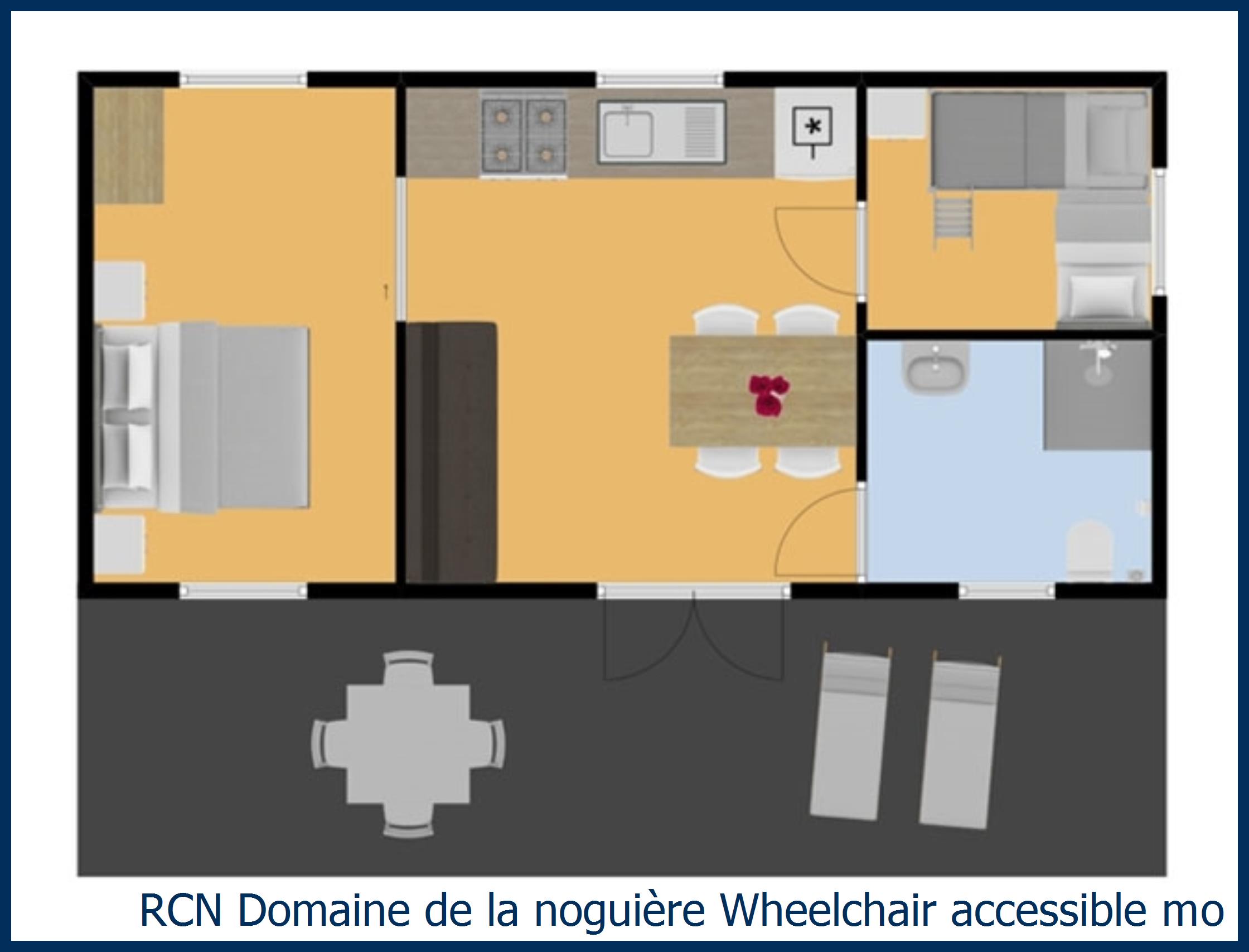 Childrens mobile home Wheelchair accessible mobile home nice at Domaine de la Noguière