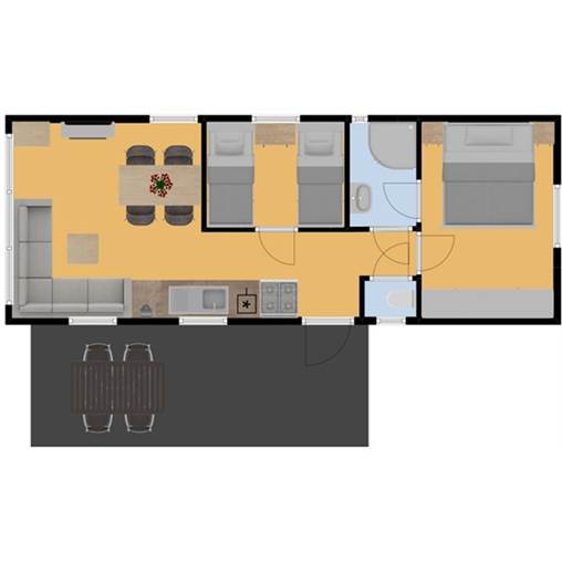 Mobile-home lindenhorst ST4 plus at Het Grote Bos