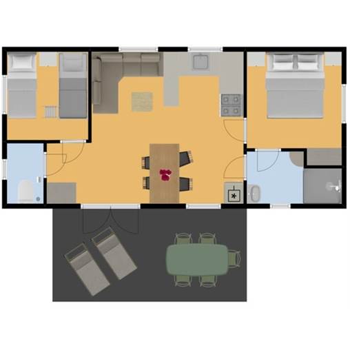 Childrens mobile home Mobile home Moule - 5LF at La Ferme du Latois