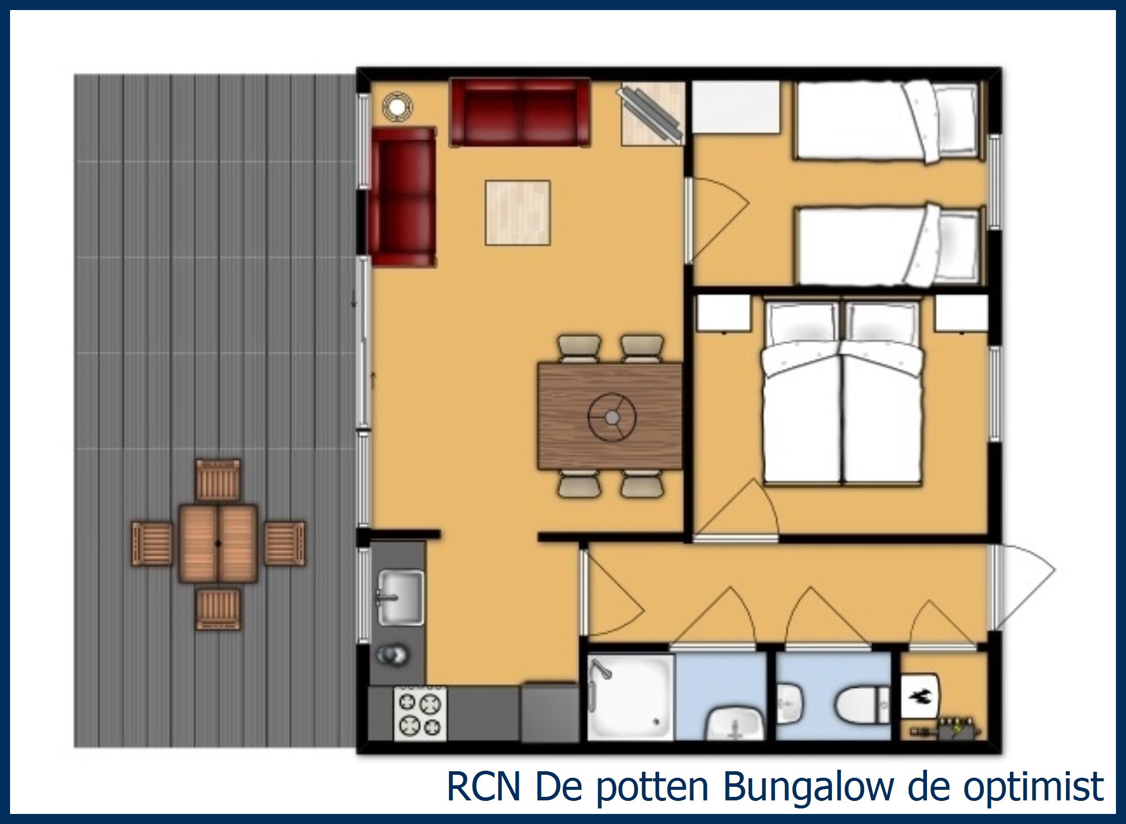 Cottage de Optimist at De Potten
