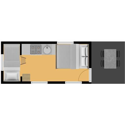 Chalet de camping Sneekermeer at De Potten