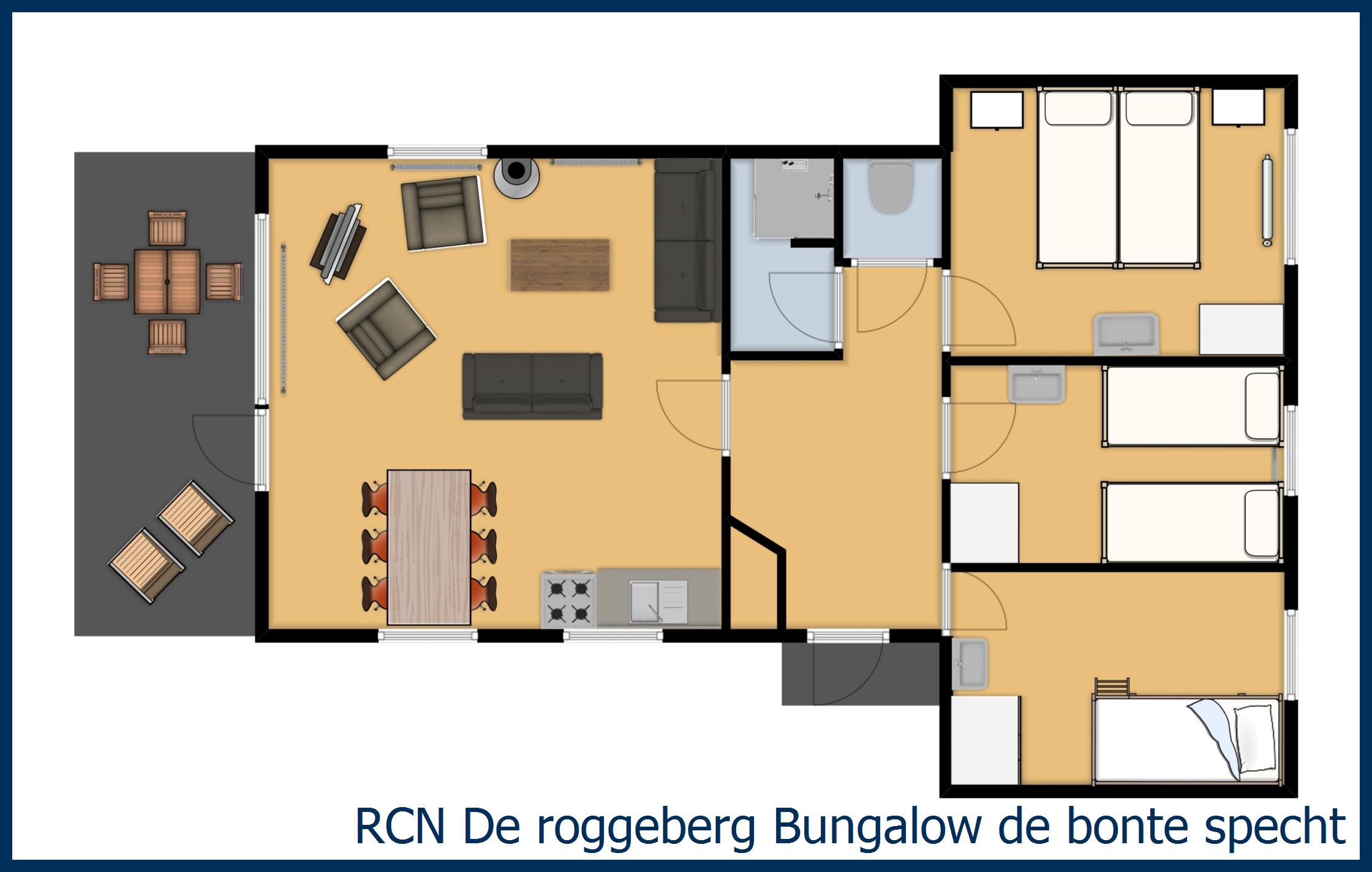 Cottage de bonte specht at De Roggeberg