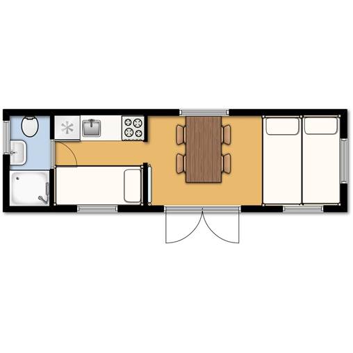 Chalet Camping  de Klapekster - KC4 at De Roggeberg